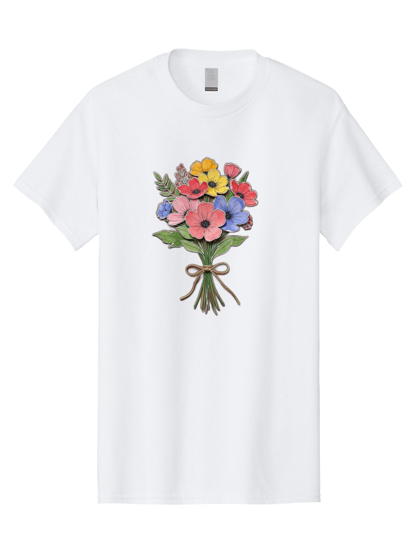 Colorful-Flower-Bouquet Men'S Graphic Tee, 100% Cotton, Comfortable Casual Summer Wear, Machine Washable, Vintage Camera, Old Camera, Antique Camera, Black Camera, Classic Photography, Photography Equipment, Nostalgic Device, Film Camera, Bae979 10