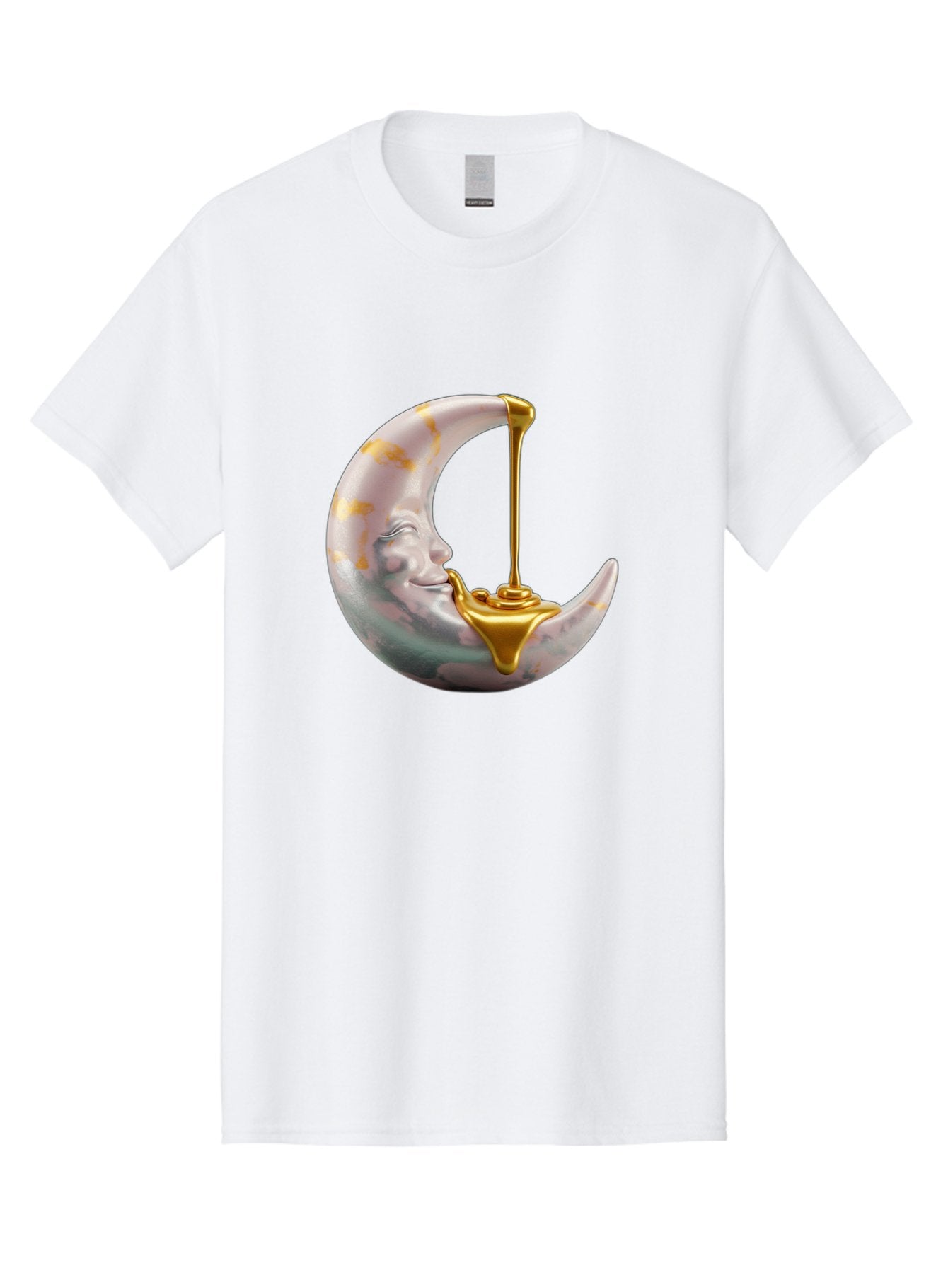 Crescent-Moon-Pouring-Oil Men'S Graphic Tee, 100% Cotton, Comfortable Casual Summer Wear, Machine Washable, Vintage Camera, Old Camera, Antique Camera, Black Camera, Classic Photography, Photography Equipment, Nostalgic Device, Film Camera, Bae988