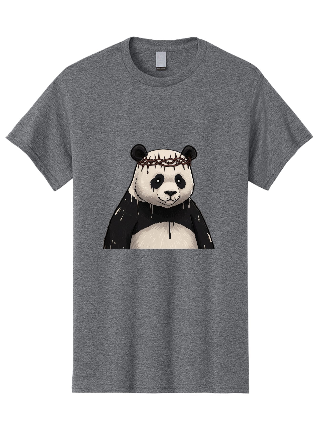 Crowned-Panda-1 Men'S Graphic Tee, 100% Cotton, Comfortable Casual Summer Wear, Machine Washable, Vintage Camera, Old Camera, Antique Camera, Black Camera, Classic Photography, Photography Equipment, Nostalgic Device, Film Camera, Camera Art Bae990 13