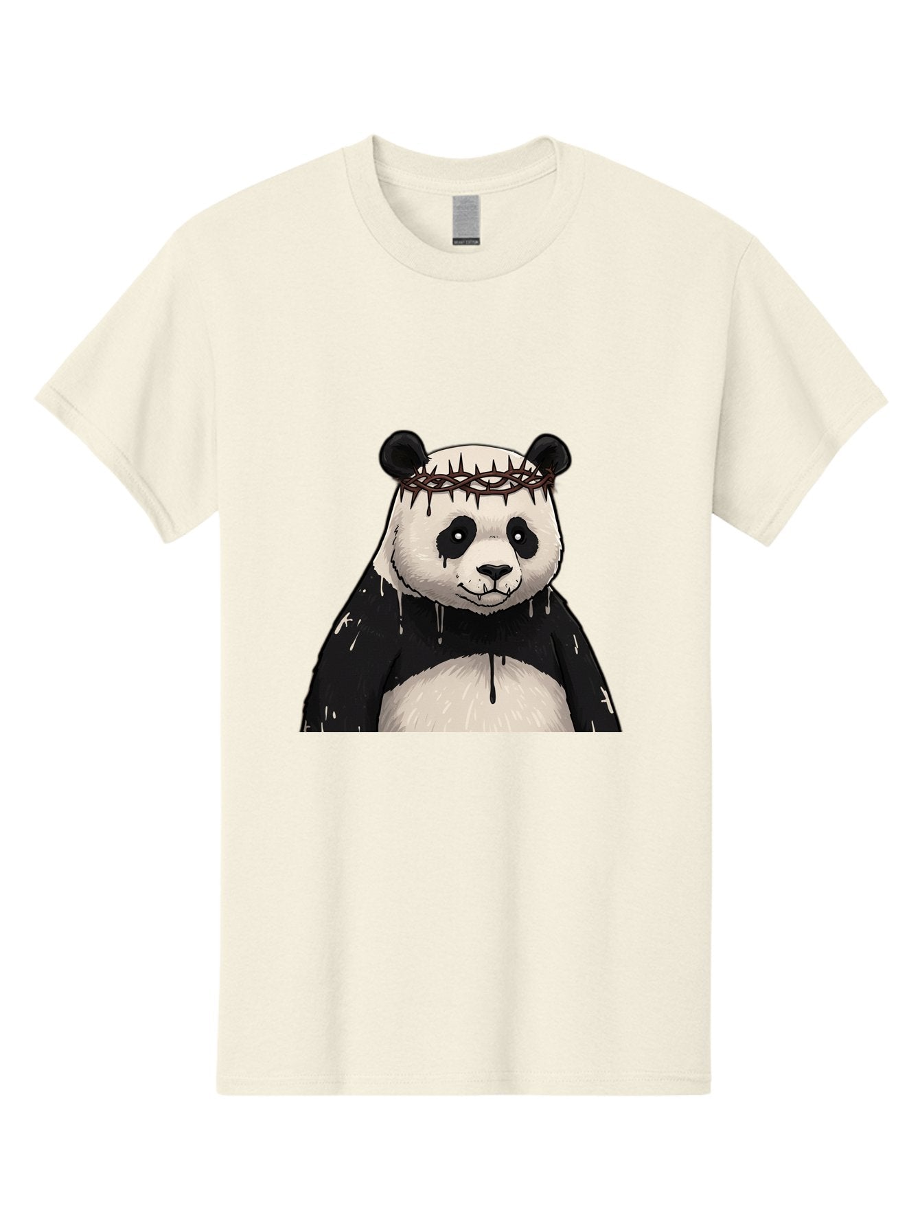 Crowned-Panda-1 Men'S Graphic Tee, 100% Cotton, Comfortable Casual Summer Wear, Machine Washable, Vintage Camera, Old Camera, Antique Camera, Black Camera, Classic Photography, Photography Equipment, Nostalgic Device, Film Camera, Camera Art Bae990 12