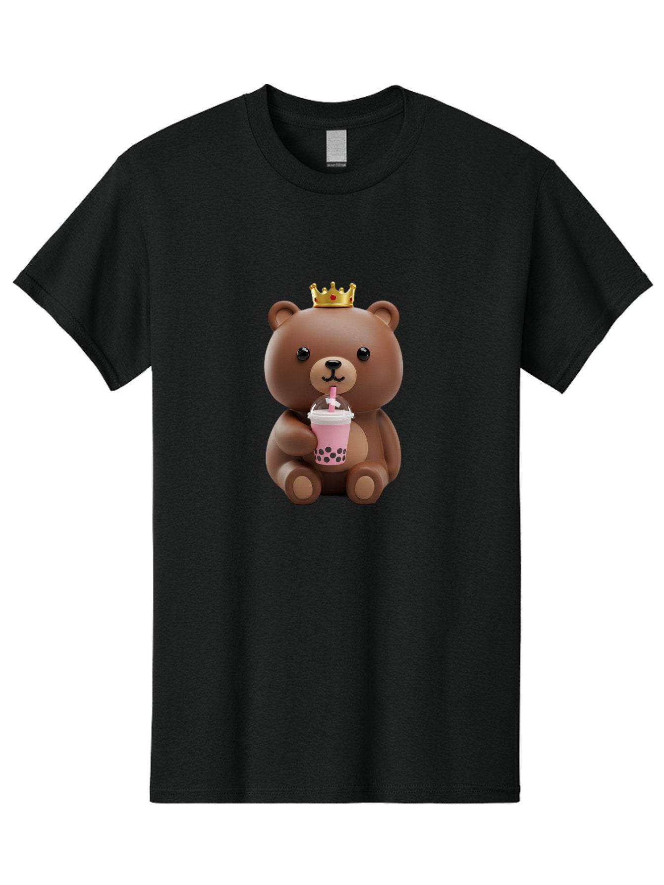 Crowned-Teddy-Bear Men'S Graphic Tee, 100% Cotton, Comfortable Casual Summer Wear, Machine Washable, Vintage Camera, Old Camera, Antique Camera, Black Camera, Classic Photography, Photography Equipment, Nostalgic Device, Film Camera, Bae992 8