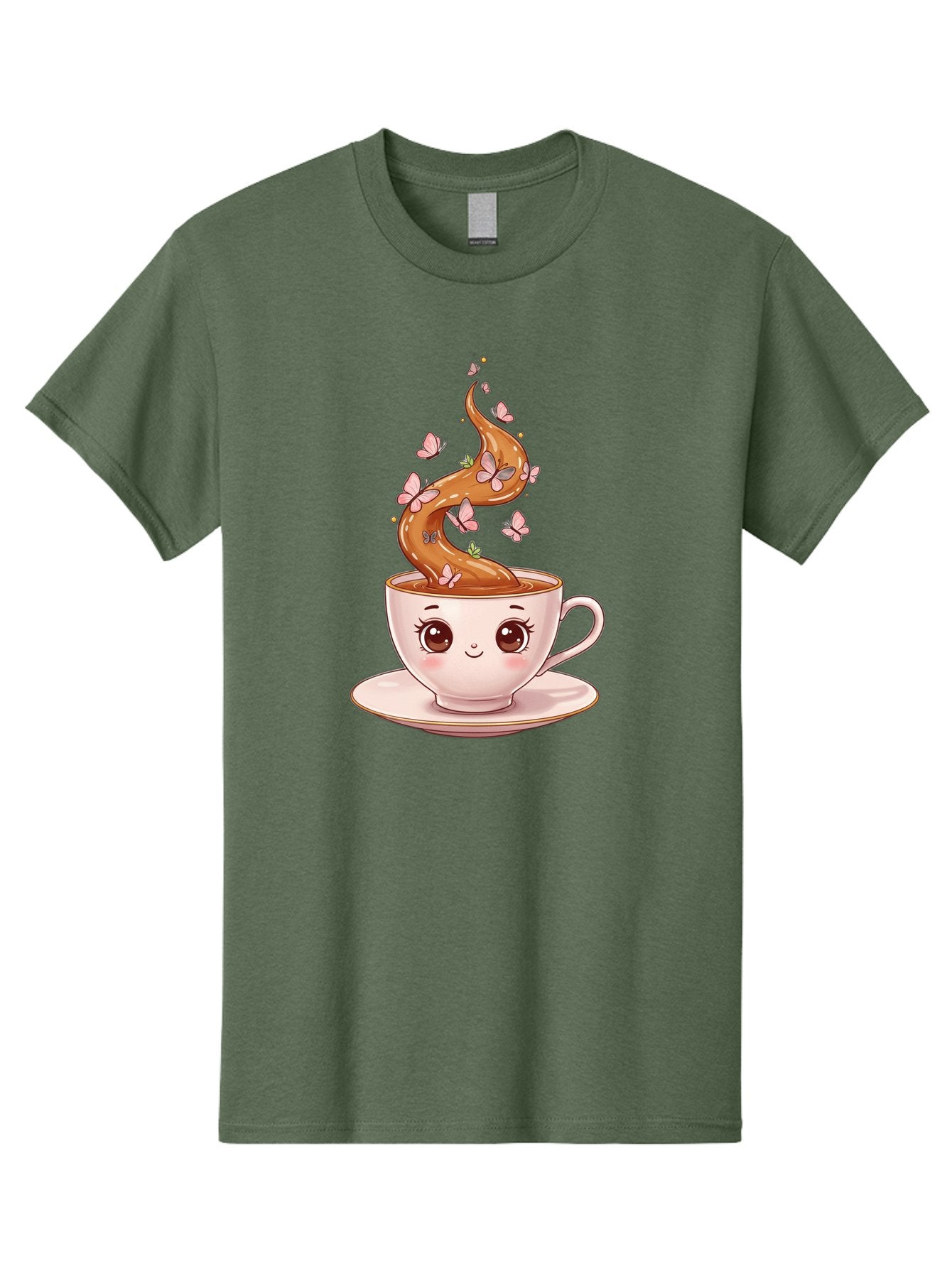 Cup-Of-Coffee-1 Men'S Graphic Tee, 100% Cotton, Comfortable Casual Summer Wear, Machine Washable, Vintage Camera, Old Camera, Antique Camera, Black Camera, Classic Photography, Photography Equipment, Nostalgic Device, Film Camera, Camera Art Bae994 7