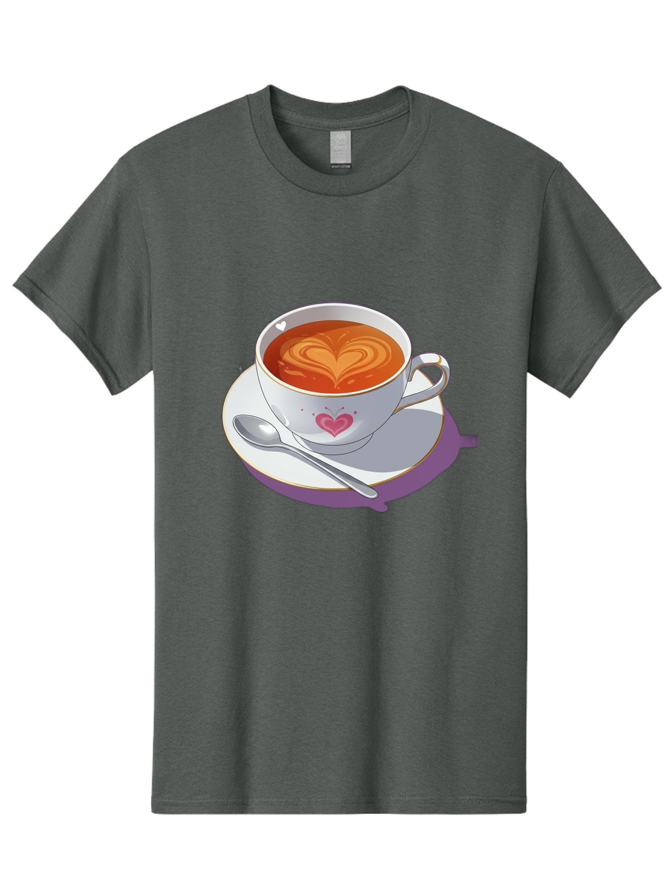 Cup-Of-Coffee-With-Heart Men'S Graphic Tee, 100% Cotton, Comfortable Casual Summer Wear, Machine Washable, Vintage Camera, Old Camera, Antique Camera, Black Camera, Classic Photography, Photography Equipment, Nostalgic Device, Film Camera, Bae995 14