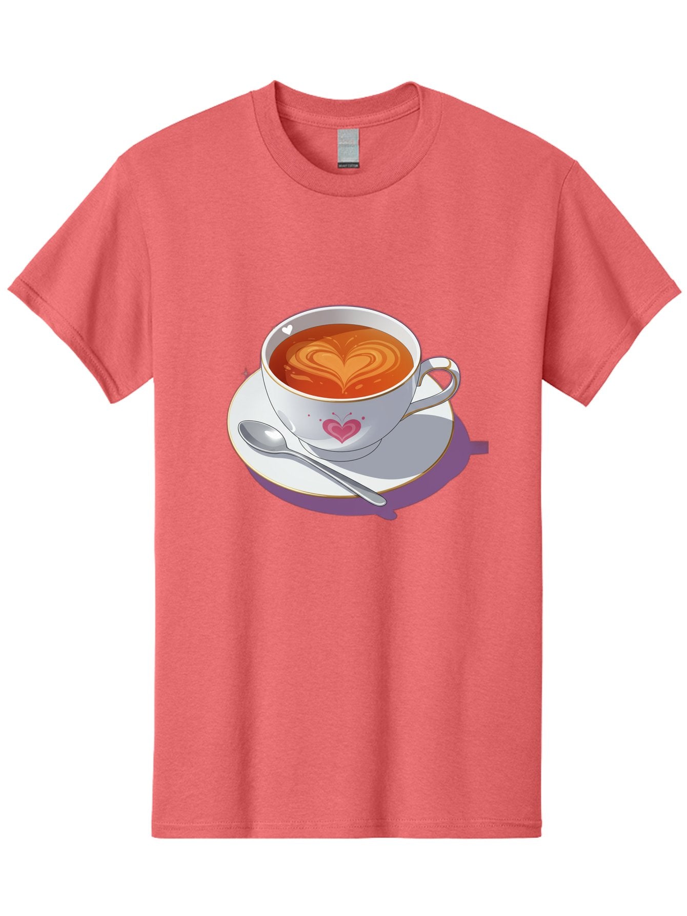 Cup-Of-Coffee-With-Heart Men'S Graphic Tee, 100% Cotton, Comfortable Casual Summer Wear, Machine Washable, Vintage Camera, Old Camera, Antique Camera, Black Camera, Classic Photography, Photography Equipment, Nostalgic Device, Film Camera, Bae995