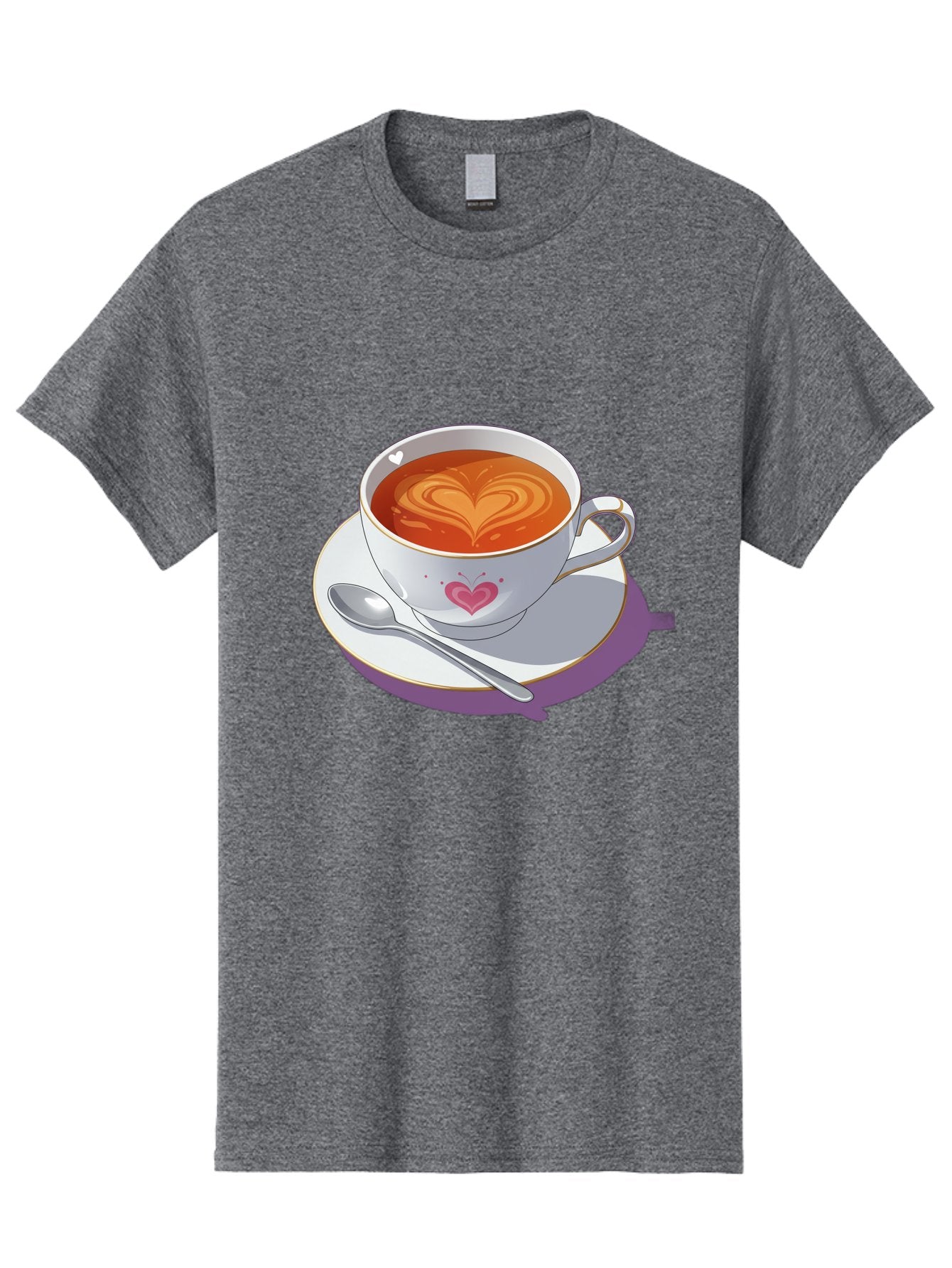 Cup-Of-Coffee-With-Heart Men'S Graphic Tee, 100% Cotton, Comfortable Casual Summer Wear, Machine Washable, Vintage Camera, Old Camera, Antique Camera, Black Camera, Classic Photography, Photography Equipment, Nostalgic Device, Film Camera, Bae995 15