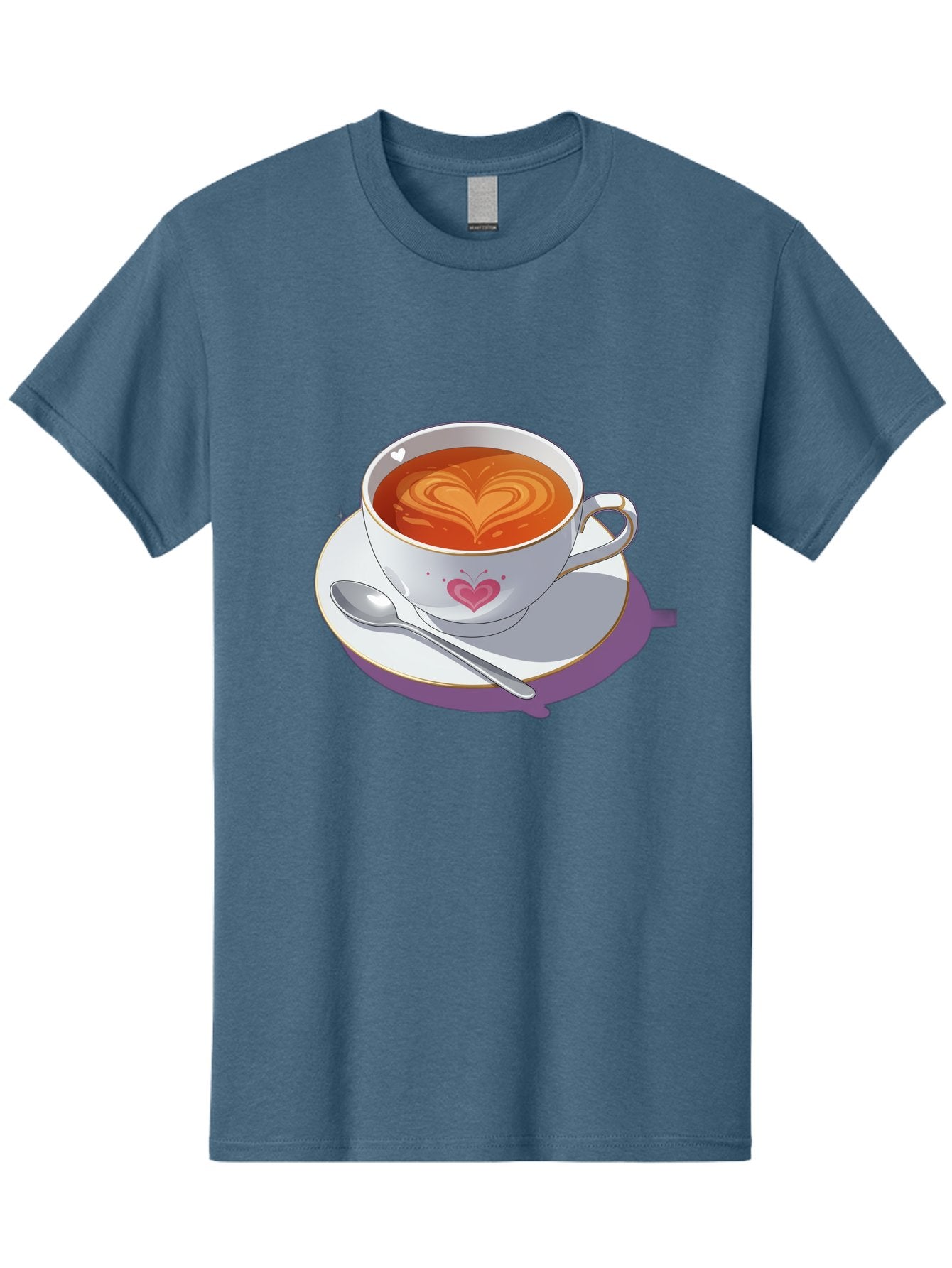 Cup-Of-Coffee-With-Heart Men'S Graphic Tee, 100% Cotton, Comfortable Casual Summer Wear, Machine Washable, Vintage Camera, Old Camera, Antique Camera, Black Camera, Classic Photography, Photography Equipment, Nostalgic Device, Film Camera, Bae995 10