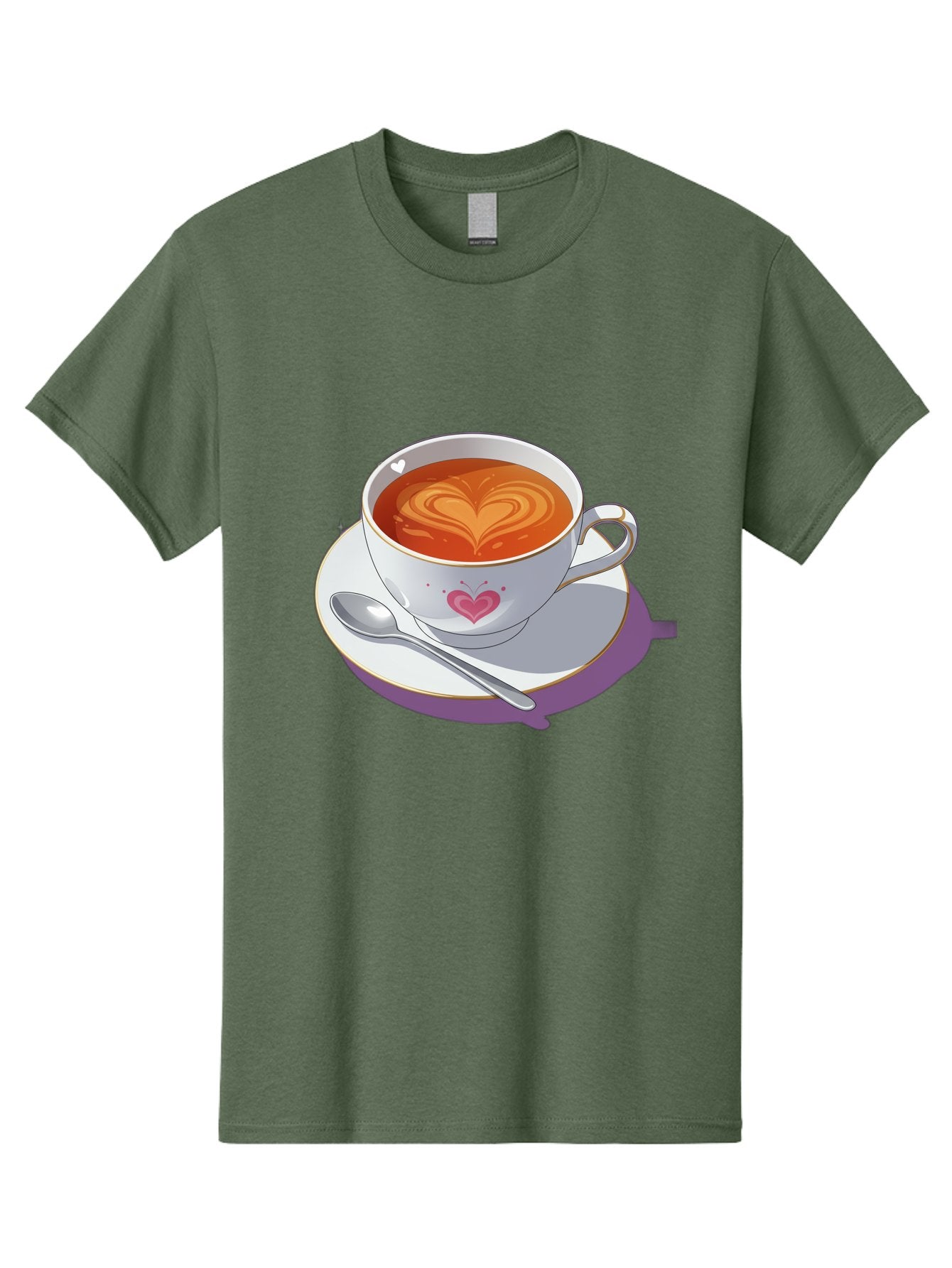 Cup-Of-Coffee-With-Heart Men'S Graphic Tee, 100% Cotton, Comfortable Casual Summer Wear, Machine Washable, Vintage Camera, Old Camera, Antique Camera, Black Camera, Classic Photography, Photography Equipment, Nostalgic Device, Film Camera, Bae995 8
