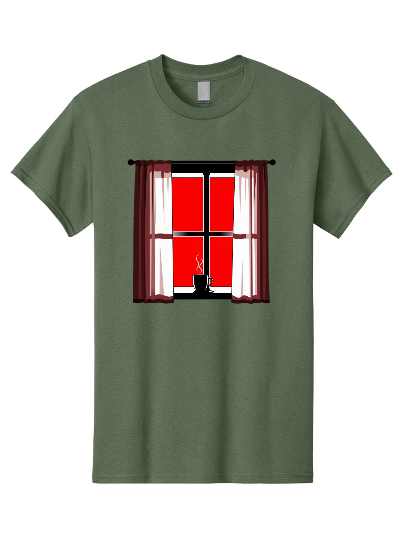 Cup-On-Windowsill Men'S Graphic Tee, 100% Cotton, Comfortable Casual Summer Wear, Machine Washable, Vintage Camera, Old Camera, Antique Camera, Black Camera, Classic Photography, Photography Equipment, Nostalgic Device, Film Camera, Camera Art Bae998 10