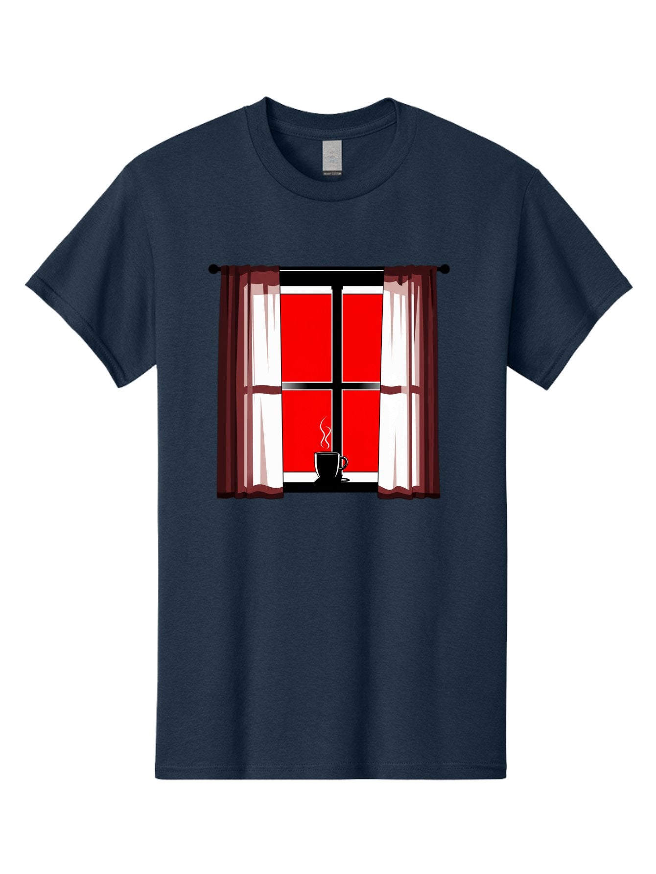 Cup-On-Windowsill Men'S Graphic Tee, 100% Cotton, Comfortable Casual Summer Wear, Machine Washable, Vintage Camera, Old Camera, Antique Camera, Black Camera, Classic Photography, Photography Equipment, Nostalgic Device, Film Camera, Camera Art Bae998 3