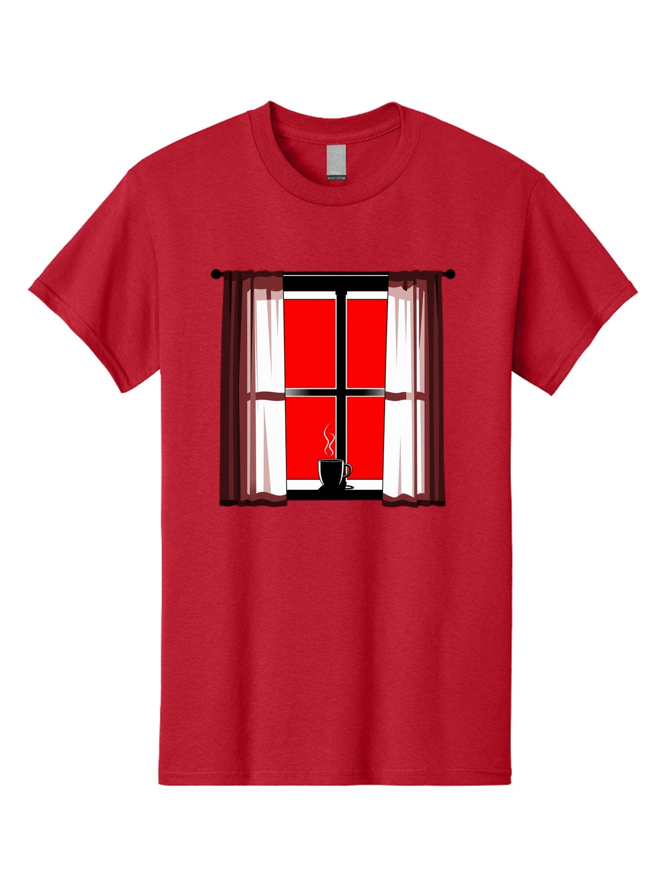 Cup-On-Windowsill Men'S Graphic Tee, 100% Cotton, Comfortable Casual Summer Wear, Machine Washable, Vintage Camera, Old Camera, Antique Camera, Black Camera, Classic Photography, Photography Equipment, Nostalgic Device, Film Camera, Camera Art Bae998 9