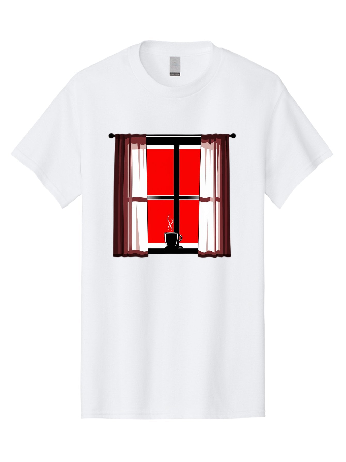 Cup-On-Windowsill Men'S Graphic Tee, 100% Cotton, Comfortable Casual Summer Wear, Machine Washable, Vintage Camera, Old Camera, Antique Camera, Black Camera, Classic Photography, Photography Equipment, Nostalgic Device, Film Camera, Camera Art Bae998 12
