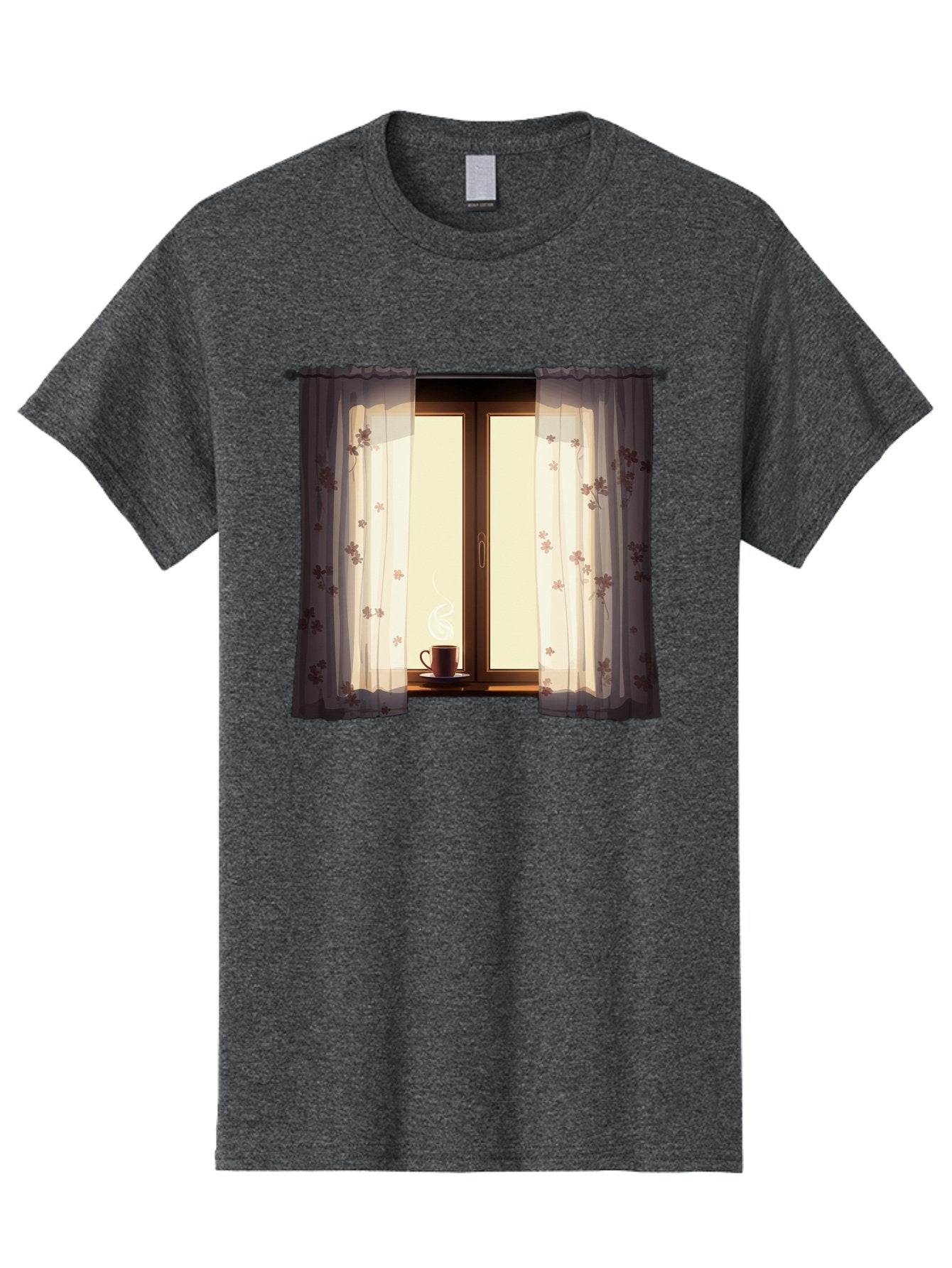 Curtains-Coffee-Cup Men'S Graphic Tee, 100% Cotton, Comfortable Casual Summer Wear, Machine Washable, Vintage Camera, Old Camera, Antique Camera, Black Camera, Classic Photography, Photography Equipment, Nostalgic Device, Film Camera, Bae999 3
