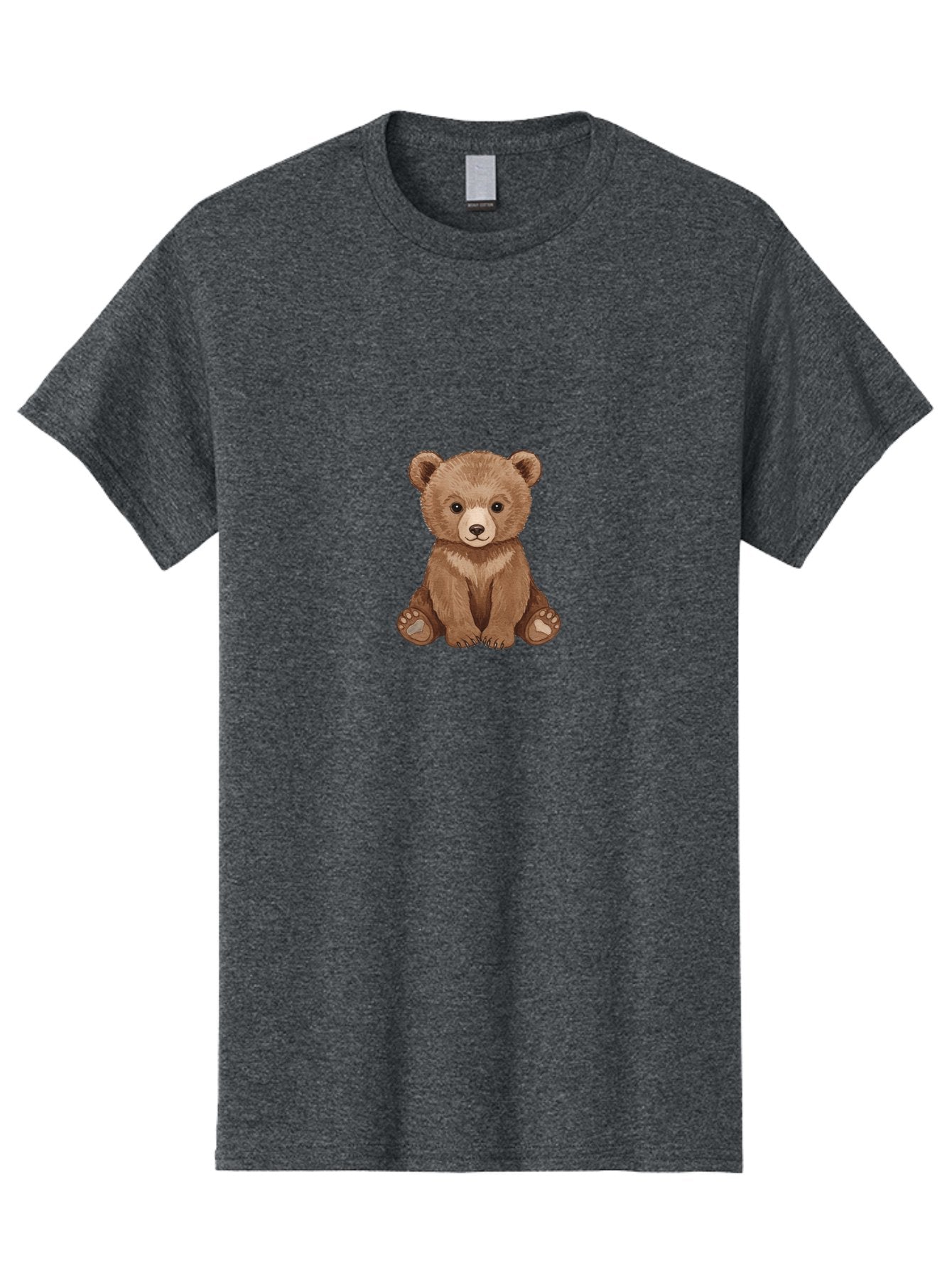 Cute-Brown-Bear Men'S Graphic Tee, 100% Cotton, Comfortable Casual Summer Wear, Machine Washable, Vintage Camera, Old Camera, Antique Camera, Black Camera, Classic Photography, Photography Equipment, Nostalgic Device, Film Camera, Camera Art Baf000 4