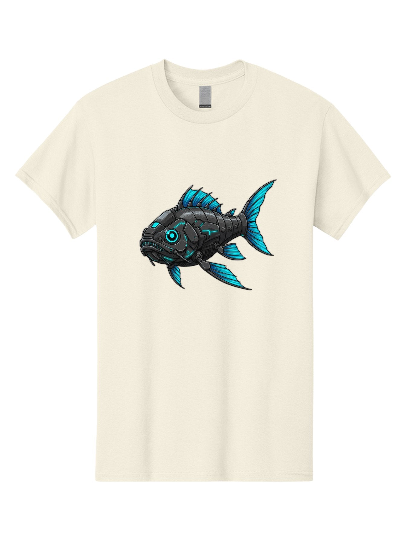 Cyber-Fish-1 Men'S Graphic Tee, 100% Cotton, Comfortable Casual Summer Wear, Machine Washable, Vintage Camera, Old Camera, Antique Camera, Black Camera, Classic Photography, Photography Equipment, Nostalgic Device, Film Camera, Camera Art Baf005 12