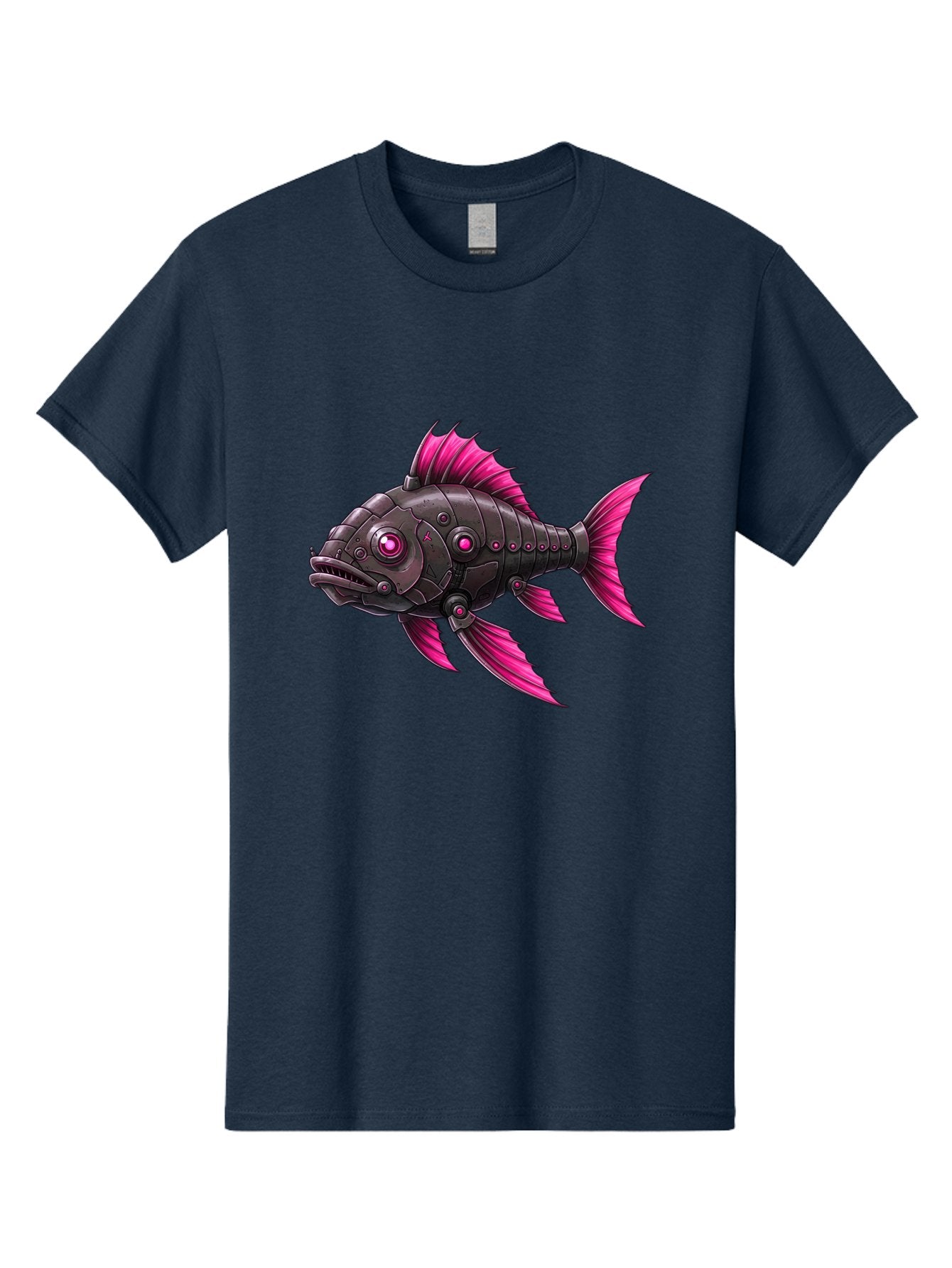Cyber-Fish Men'S Graphic Tee, 100% Cotton, Comfortable Casual Summer Wear, Machine Washable, Vintage Camera, Old Camera, Antique Camera, Black Camera, Classic Photography, Photography Equipment, Nostalgic Device, Film Camera, Camera Art Baf006