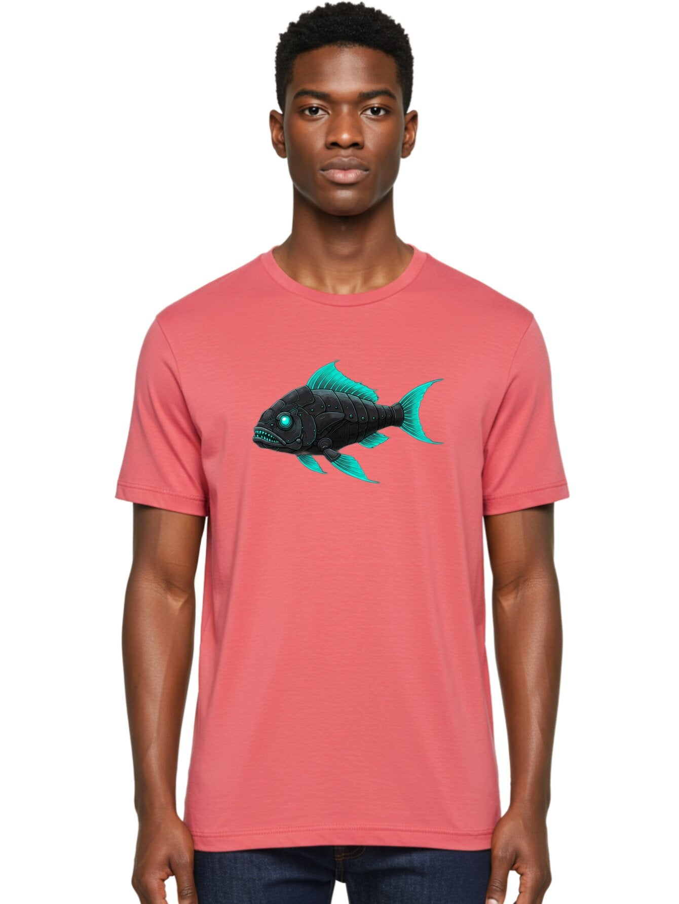 Cybernetic-Fish Men'S Graphic Tee, 100% Cotton, Comfortable Casual Summer Wear, Machine Washable, Vintage Camera, Old Camera, Antique Camera, Black Camera, Classic Photography, Photography Equipment, Nostalgic Device, Film Camera, Camera Art Baf007 18