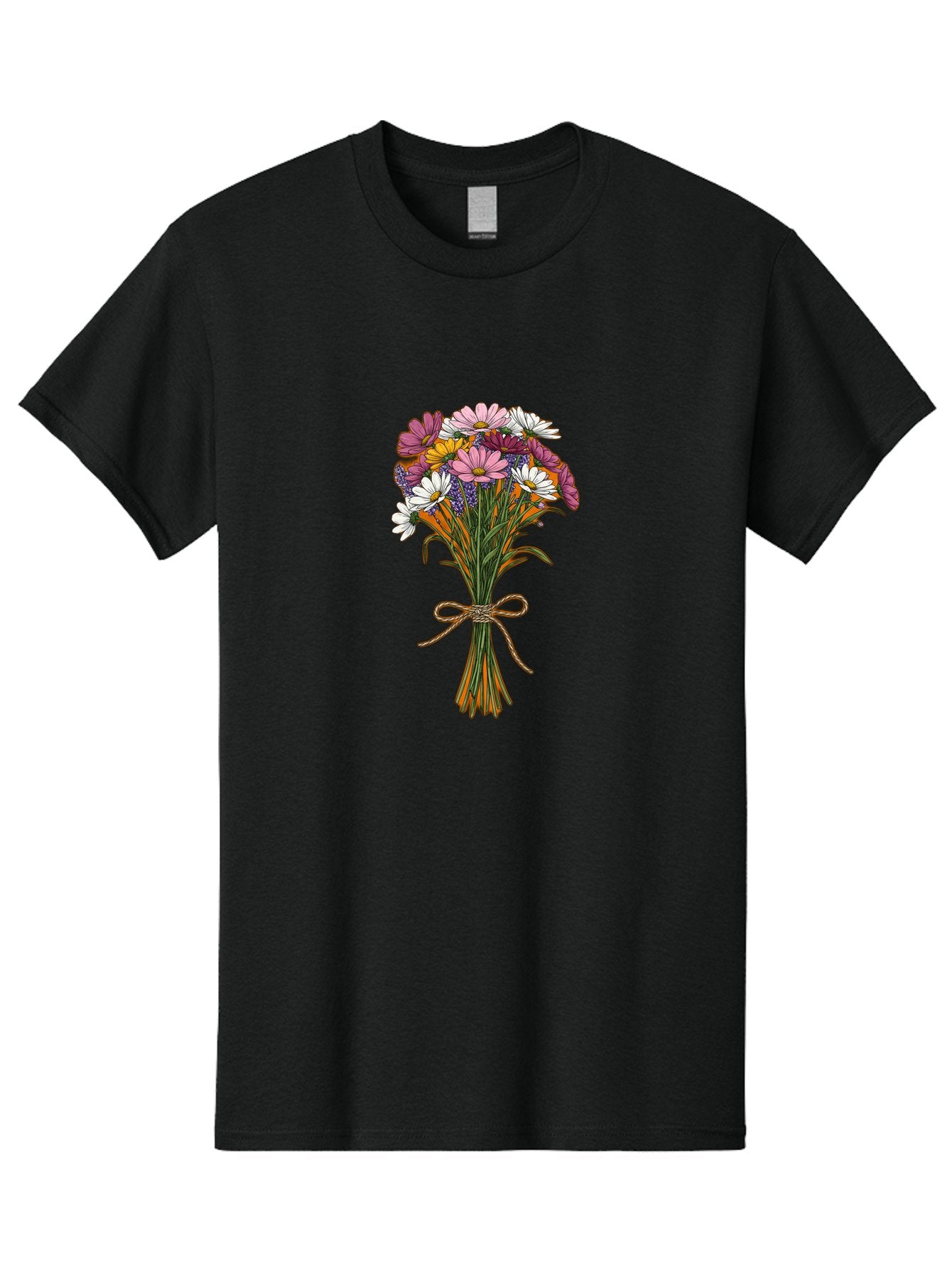 Daisy-Bouquet Men'S Graphic Tee, 100% Cotton, Comfortable Casual Summer Wear, Machine Washable, Vintage Camera, Old Camera, Antique Camera, Black Camera, Classic Photography, Photography Equipment, Nostalgic Device, Film Camera, Camera Art Baf014 9