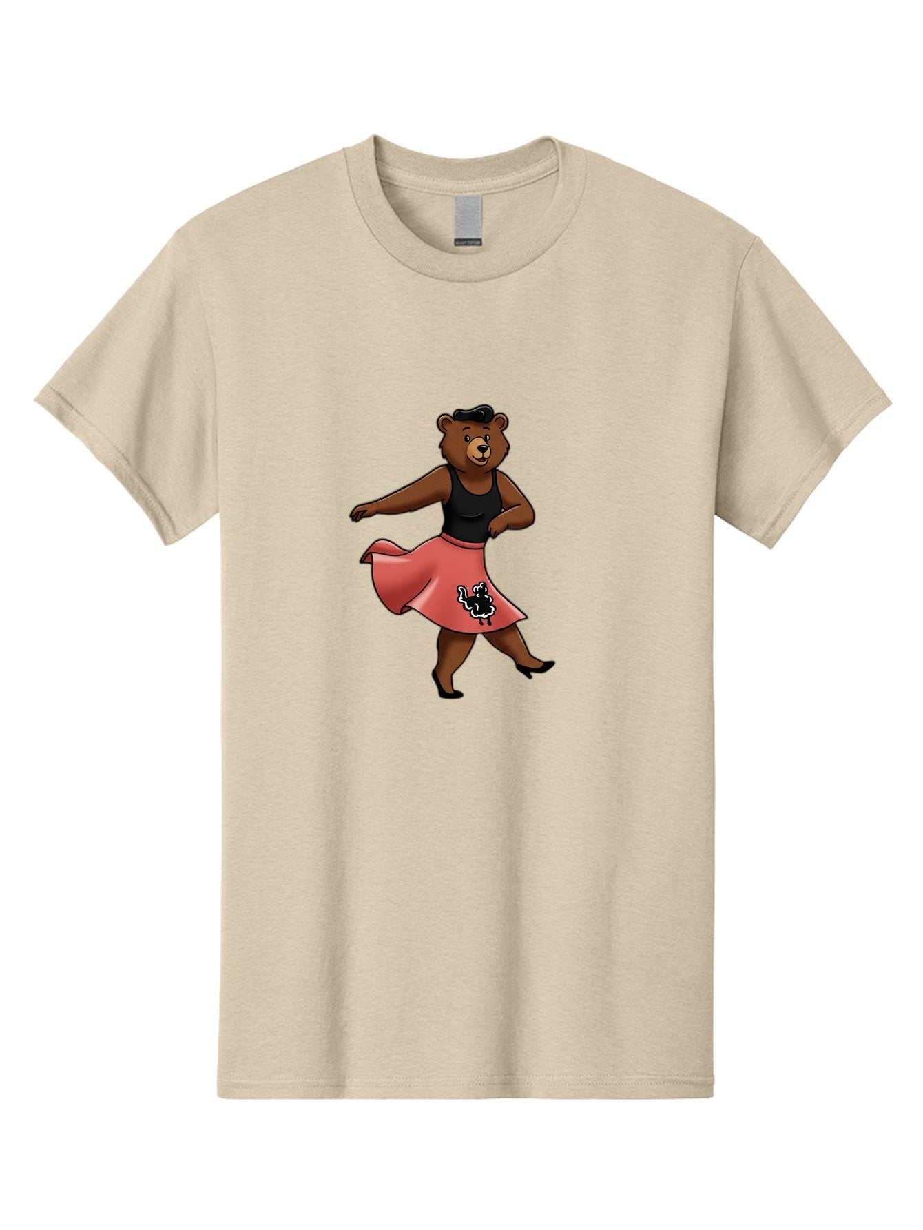 Dancing-Bear-1 Men'S Graphic Tee, 100% Cotton, Comfortable Casual Summer Wear, Machine Washable, Vintage Camera, Old Camera, Antique Camera, Black Camera, Classic Photography, Photography Equipment, Nostalgic Device, Film Camera, Camera Art Baf015 9