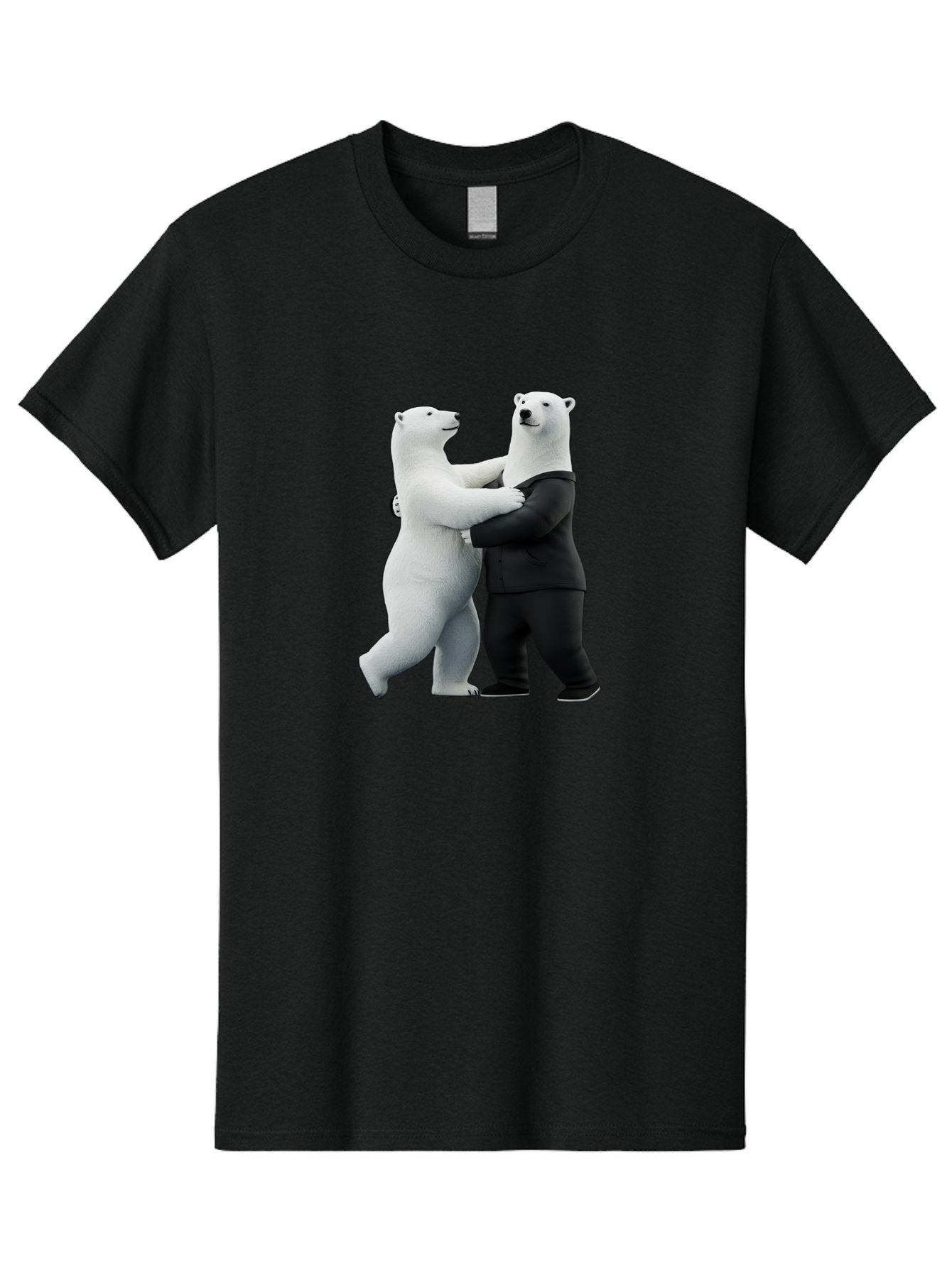 Dancing-Polar-Bears-1 Men'S Graphic Tee, 100% Cotton, Comfortable Casual Summer Wear, Machine Washable, Vintage Camera, Old Camera, Antique Camera, Black Camera, Classic Photography, Photography Equipment, Nostalgic Device, Film Camera, Baf018 13