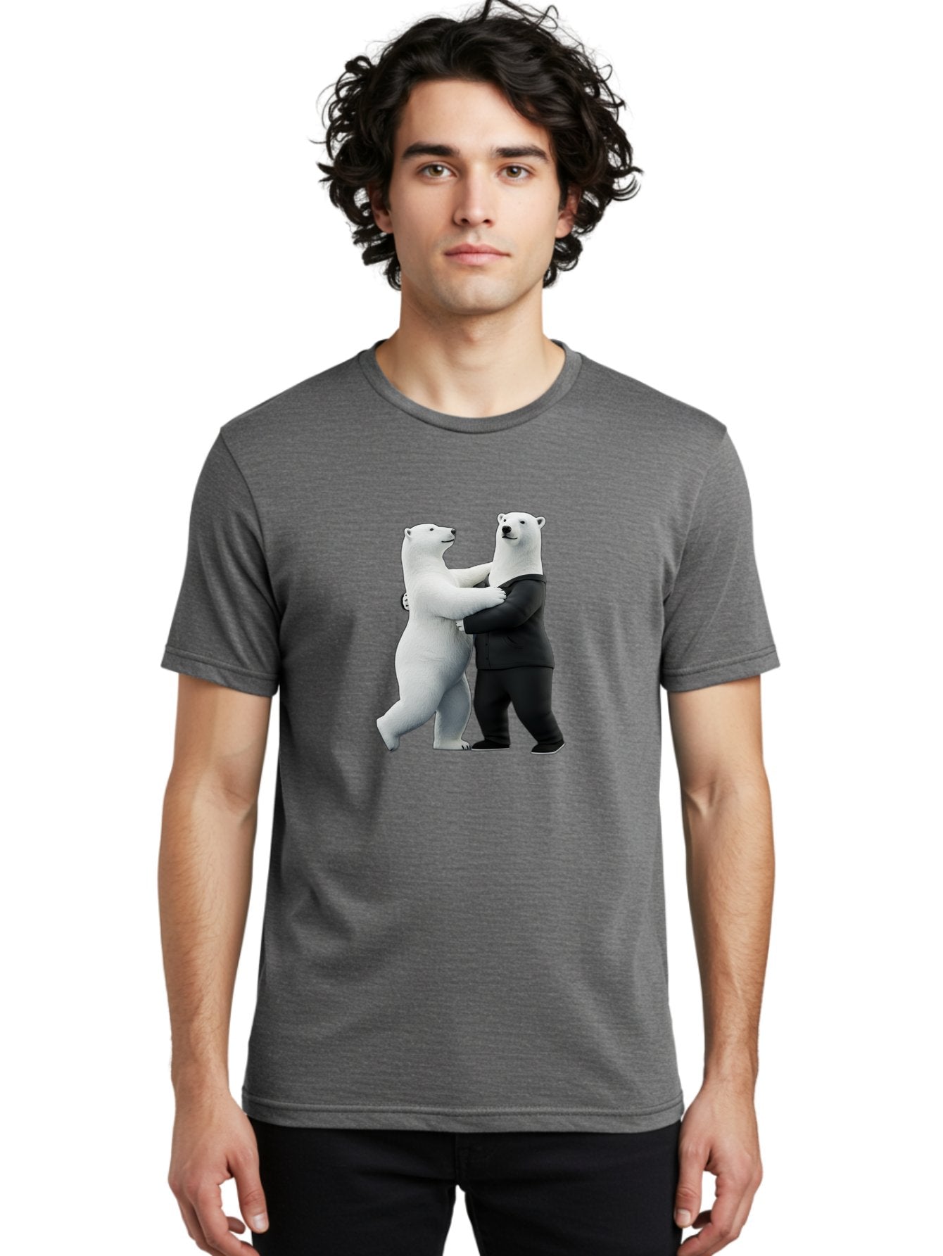 Dancing-Polar-Bears-1 Men'S Graphic Tee, 100% Cotton, Comfortable Casual Summer Wear, Machine Washable, Vintage Camera, Old Camera, Antique Camera, Black Camera, Classic Photography, Photography Equipment, Nostalgic Device, Film Camera, Baf018 17
