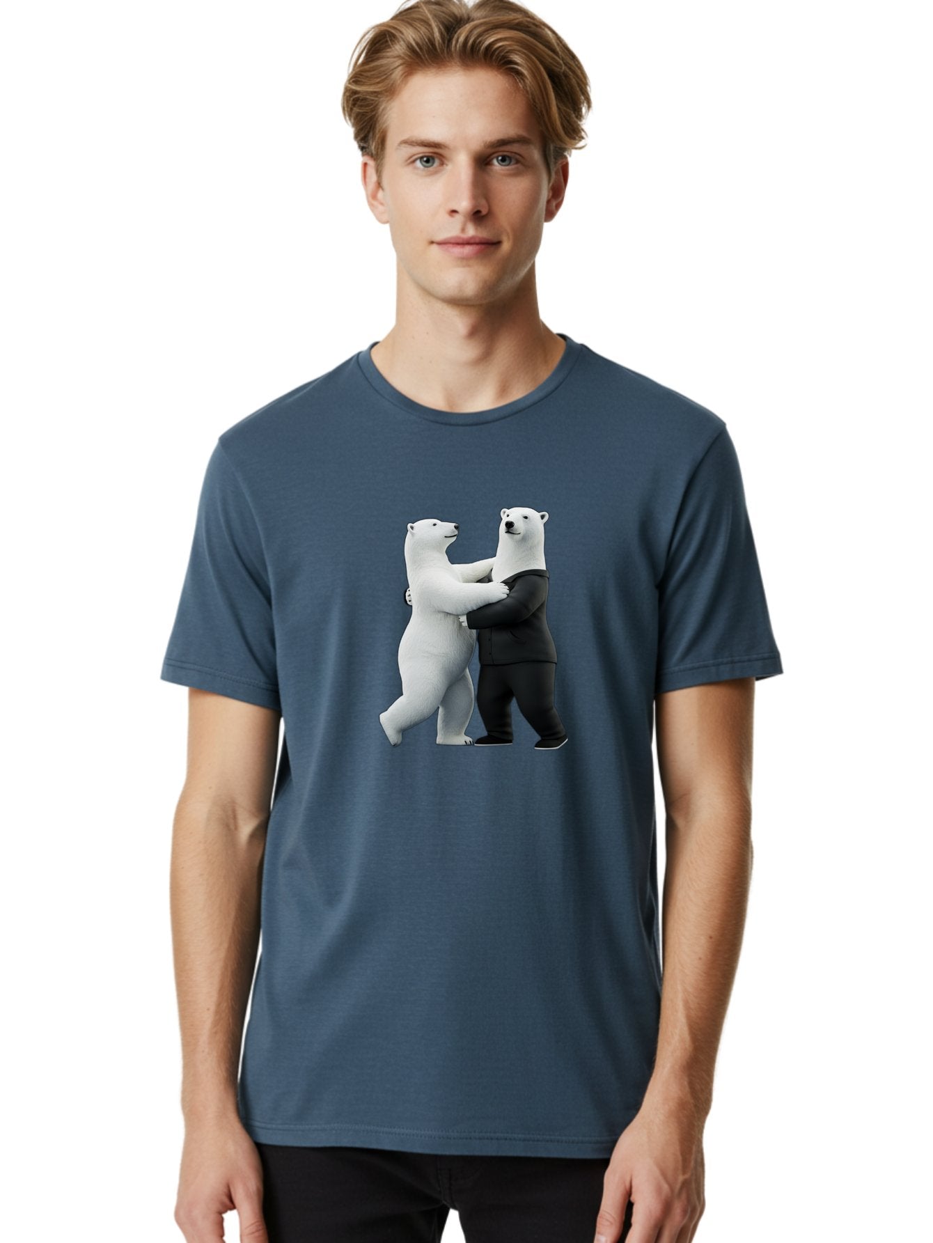 Dancing-Polar-Bears-1 Men'S Graphic Tee, 100% Cotton, Comfortable Casual Summer Wear, Machine Washable, Vintage Camera, Old Camera, Antique Camera, Black Camera, Classic Photography, Photography Equipment, Nostalgic Device, Film Camera, Baf018 29