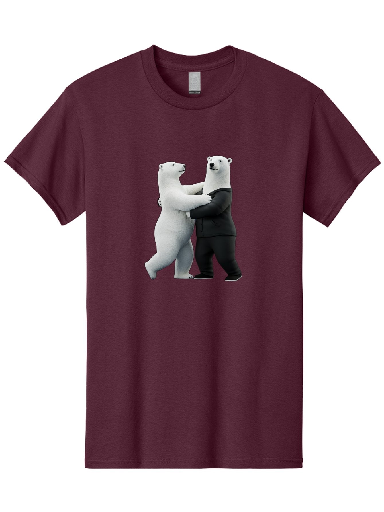 Dancing-Polar-Bears-1 Men'S Graphic Tee, 100% Cotton, Comfortable Casual Summer Wear, Machine Washable, Vintage Camera, Old Camera, Antique Camera, Black Camera, Classic Photography, Photography Equipment, Nostalgic Device, Film Camera, Baf018 7