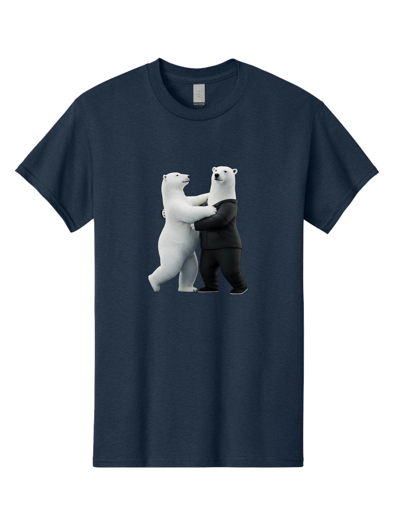Dancing-Polar-Bears-1 Men'S Graphic Tee, 100% Cotton, Comfortable Casual Summer Wear, Machine Washable, Vintage Camera, Old Camera, Antique Camera, Black Camera, Classic Photography, Photography Equipment, Nostalgic Device, Film Camera, Baf018