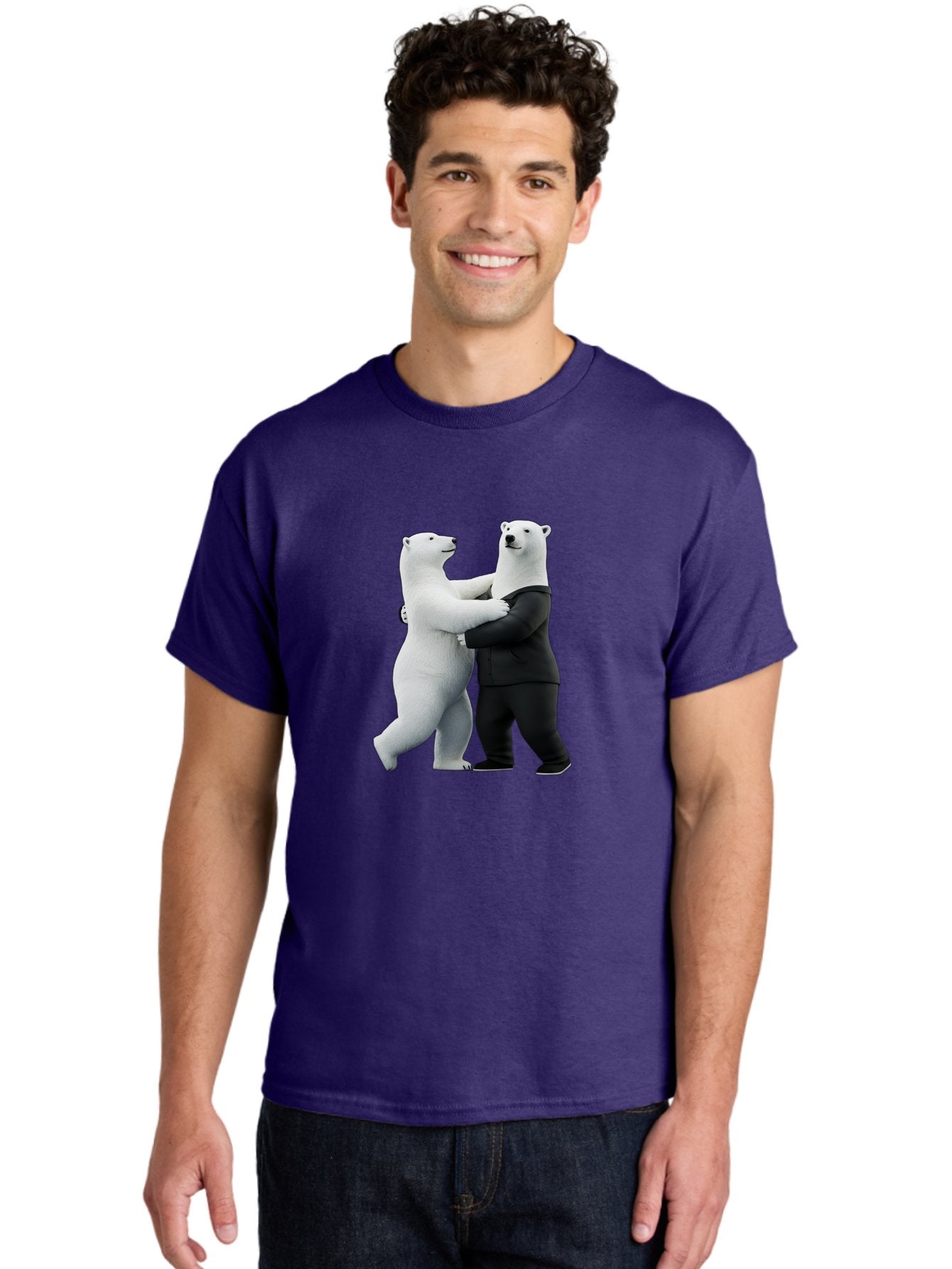 Dancing-Polar-Bears-1 Men'S Graphic Tee, 100% Cotton, Comfortable Casual Summer Wear, Machine Washable, Vintage Camera, Old Camera, Antique Camera, Black Camera, Classic Photography, Photography Equipment, Nostalgic Device, Film Camera, Baf018 26