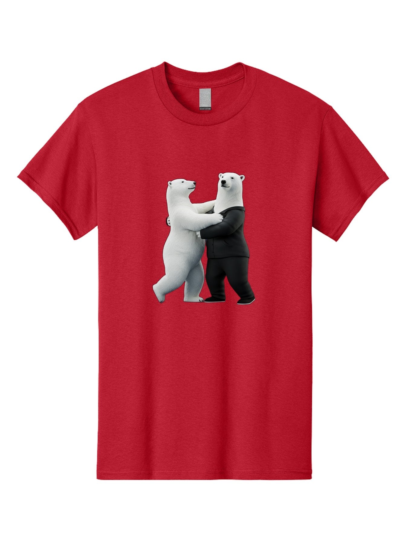 Dancing-Polar-Bears-1 Men'S Graphic Tee, 100% Cotton, Comfortable Casual Summer Wear, Machine Washable, Vintage Camera, Old Camera, Antique Camera, Black Camera, Classic Photography, Photography Equipment, Nostalgic Device, Film Camera, Baf018 5