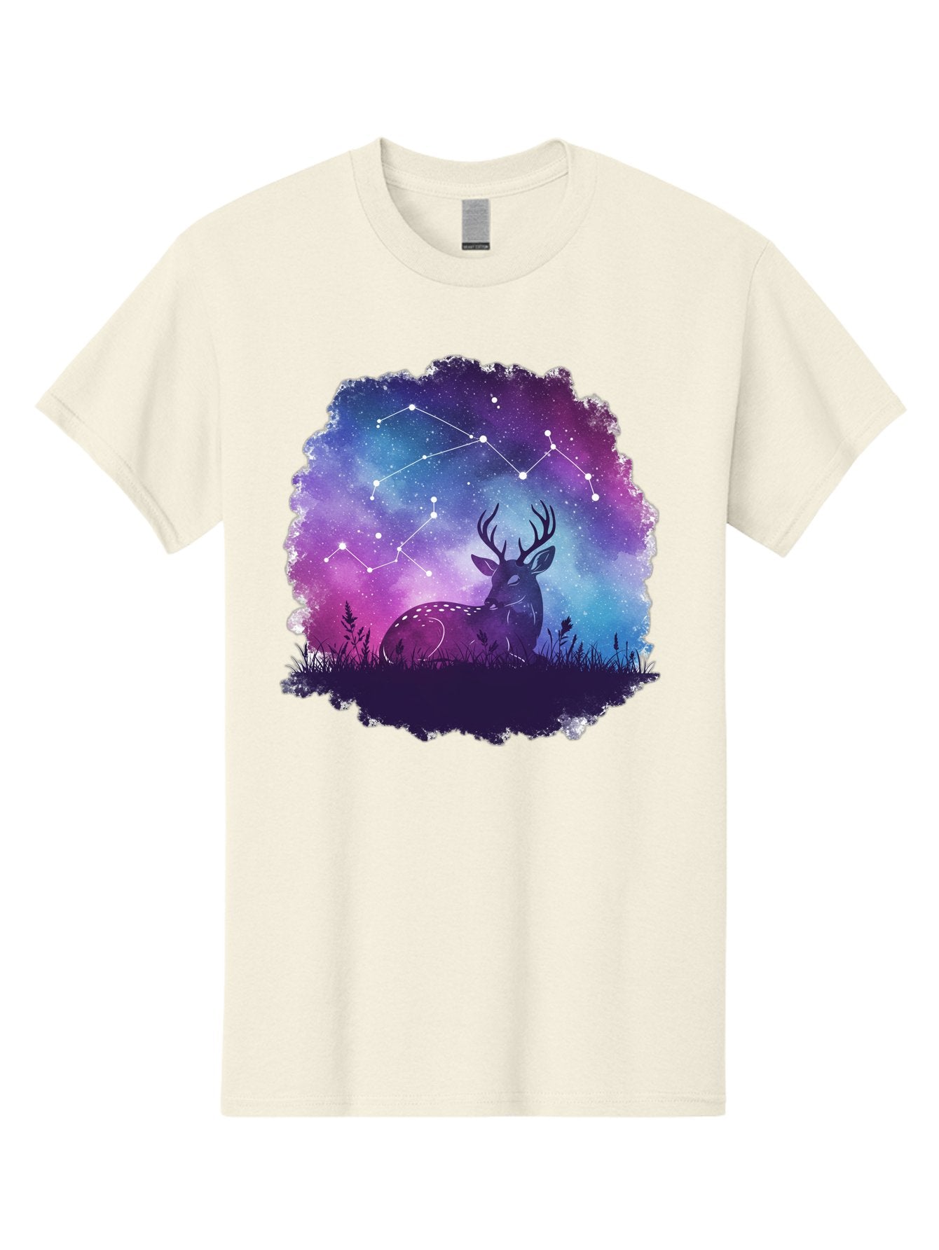 Deer-Constellation-2 Men'S Graphic Tee, 100% Cotton, Comfortable Casual Summer Wear, Machine Washable, Vintage Camera, Old Camera, Antique Camera, Black Camera, Classic Photography, Photography Equipment, Nostalgic Device, Film Camera, Baf022 9