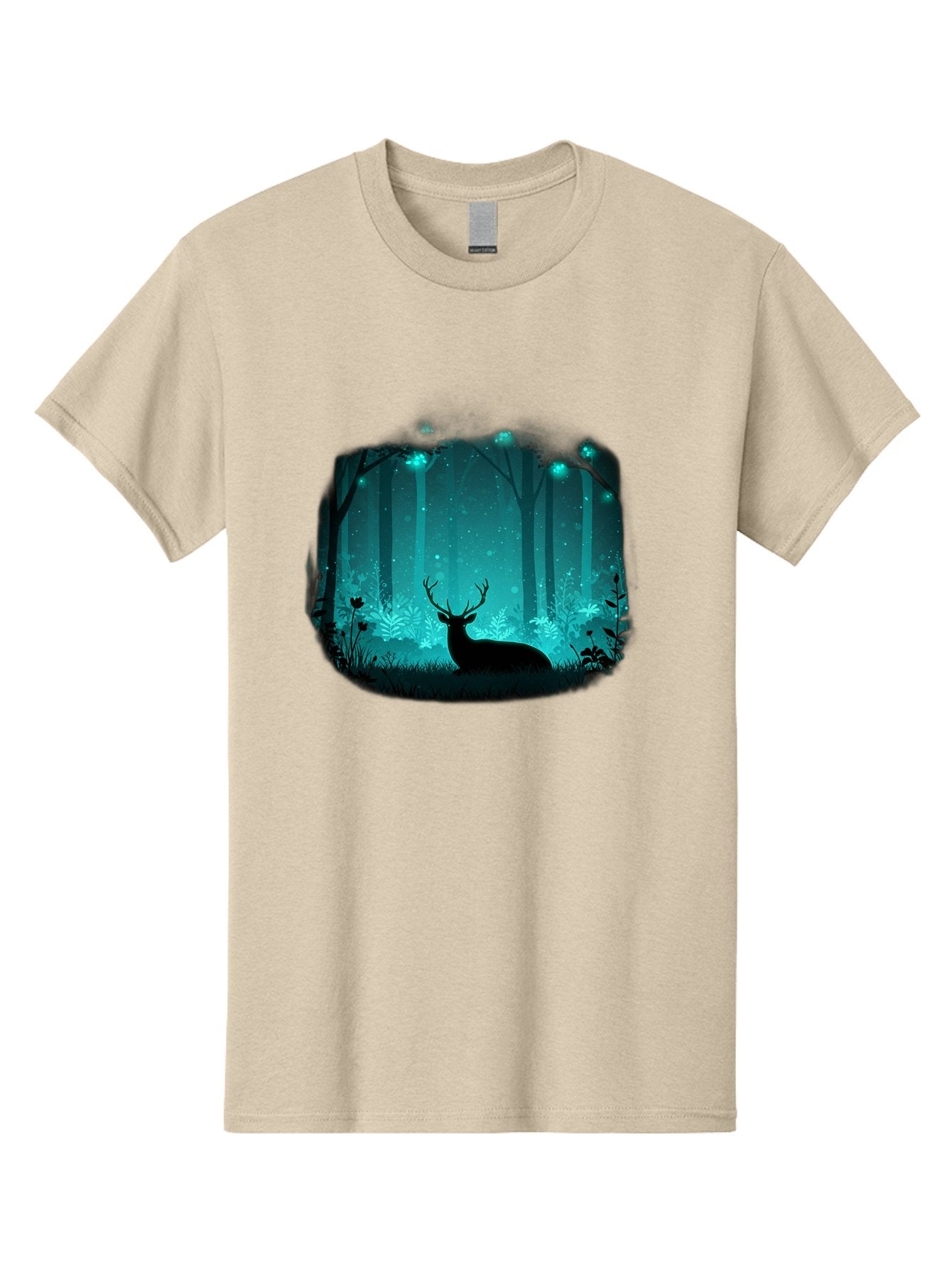 Deer-In-Forest Men'S Graphic Tee, 100% Cotton, Comfortable Casual Summer Wear, Machine Washable, Vintage Camera, Old Camera, Antique Camera, Black Camera, Classic Photography, Photography Equipment, Nostalgic Device, Film Camera, Camera Art Baf026