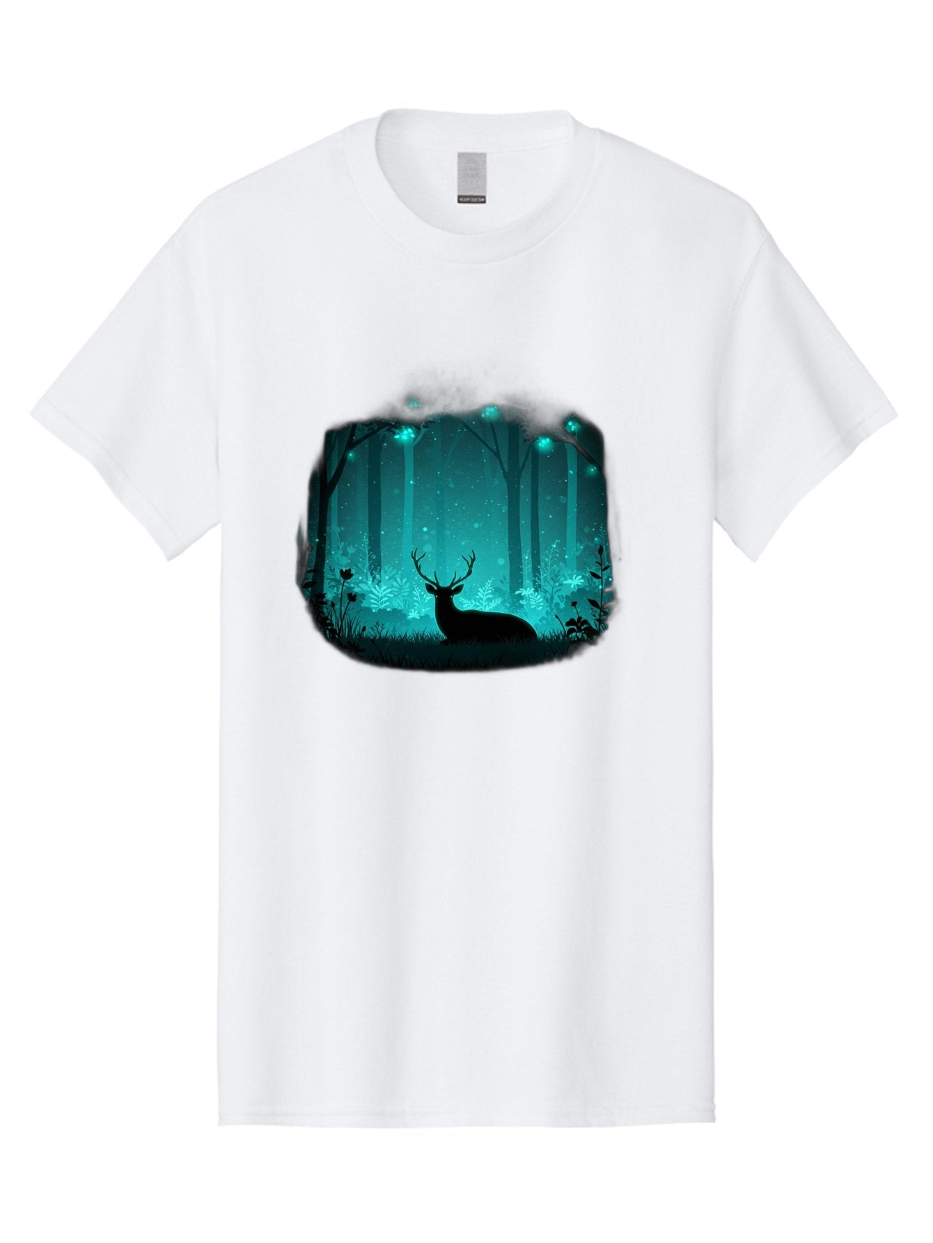 Deer-In-Forest Men'S Graphic Tee, 100% Cotton, Comfortable Casual Summer Wear, Machine Washable, Vintage Camera, Old Camera, Antique Camera, Black Camera, Classic Photography, Photography Equipment, Nostalgic Device, Film Camera, Camera Art Baf026 3