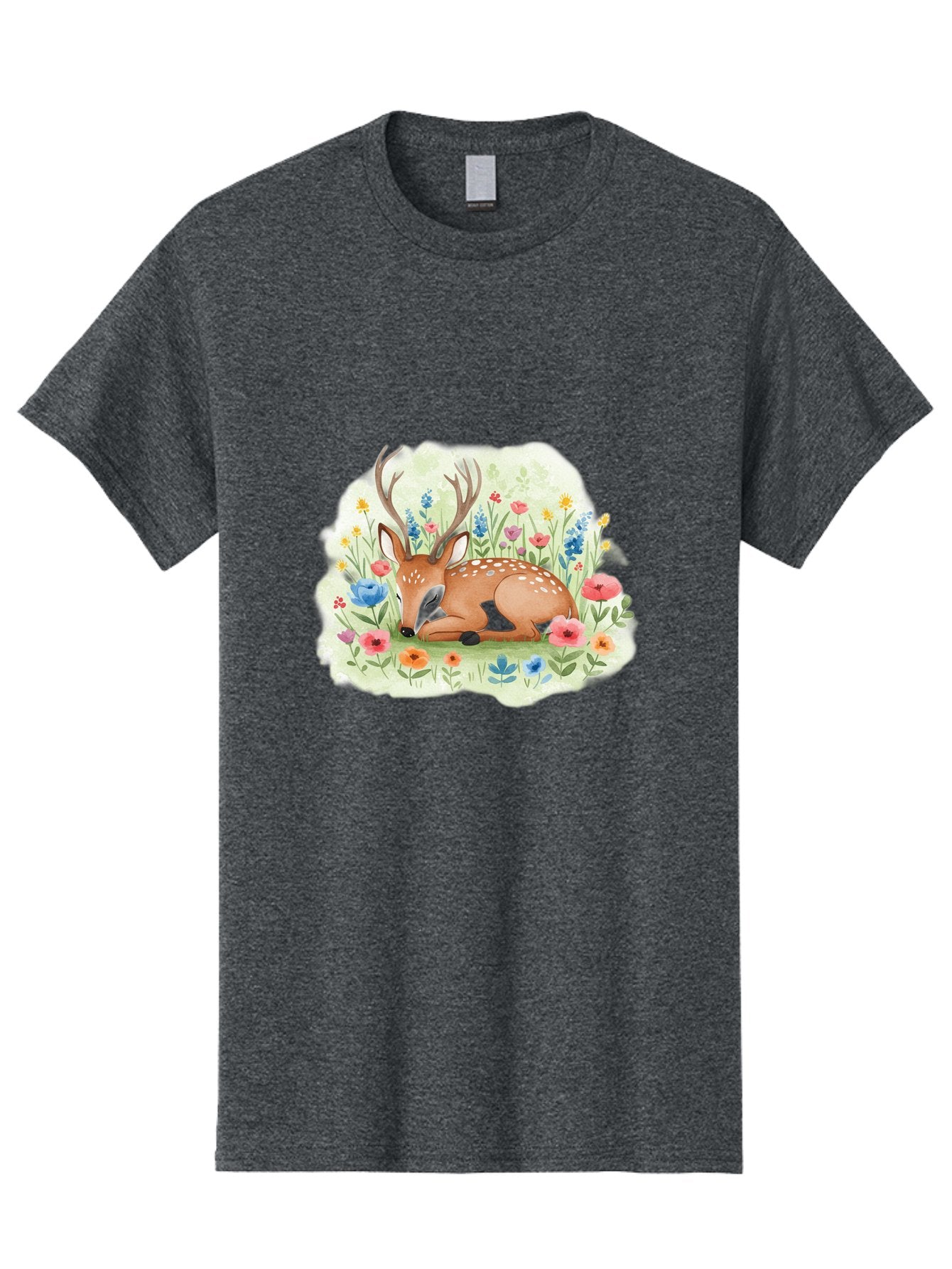 Deer-In-Wildflowers Men'S Graphic Tee, 100% Cotton, Comfortable Casual Summer Wear, Machine Washable, Vintage Camera, Old Camera, Antique Camera, Black Camera, Classic Photography, Photography Equipment, Nostalgic Device, Film Camera, Baf027 12