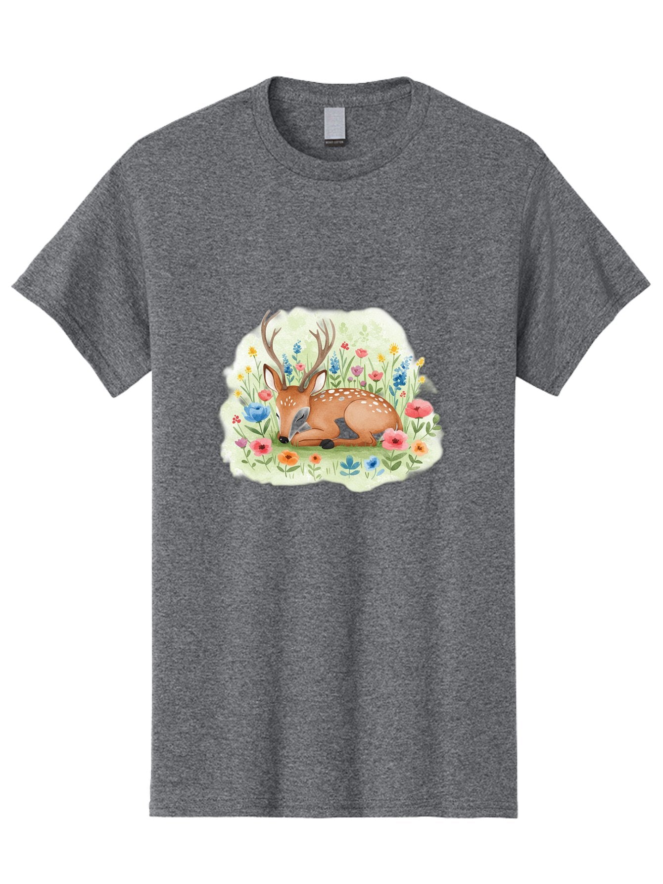 Deer-In-Wildflowers Men'S Graphic Tee, 100% Cotton, Comfortable Casual Summer Wear, Machine Washable, Vintage Camera, Old Camera, Antique Camera, Black Camera, Classic Photography, Photography Equipment, Nostalgic Device, Film Camera, Baf027 6