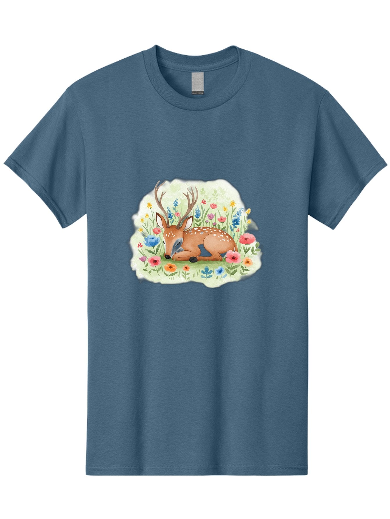 Deer-In-Wildflowers Men'S Graphic Tee, 100% Cotton, Comfortable Casual Summer Wear, Machine Washable, Vintage Camera, Old Camera, Antique Camera, Black Camera, Classic Photography, Photography Equipment, Nostalgic Device, Film Camera, Baf027 5