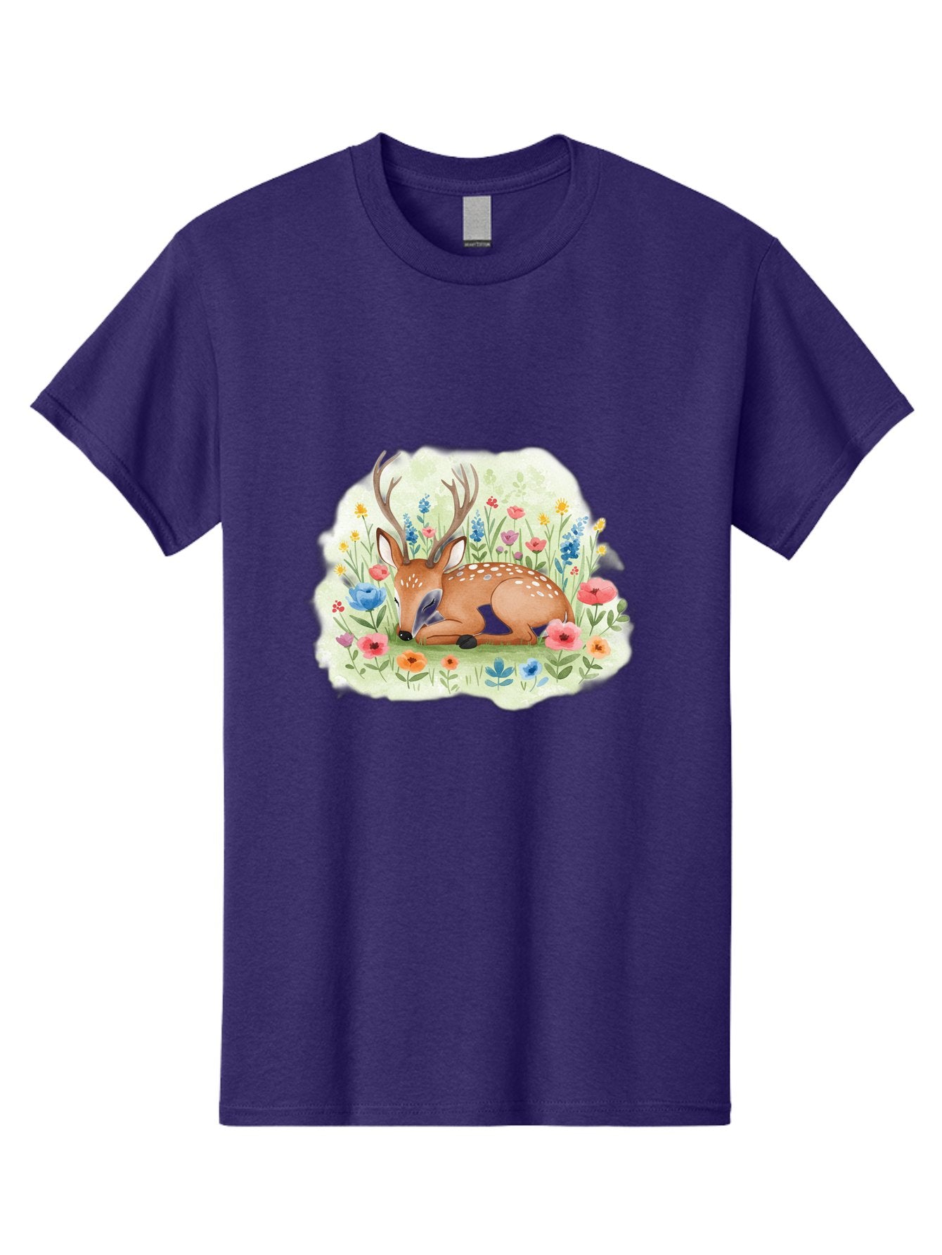 Deer-In-Wildflowers Men'S Graphic Tee, 100% Cotton, Comfortable Casual Summer Wear, Machine Washable, Vintage Camera, Old Camera, Antique Camera, Black Camera, Classic Photography, Photography Equipment, Nostalgic Device, Film Camera, Baf027 3