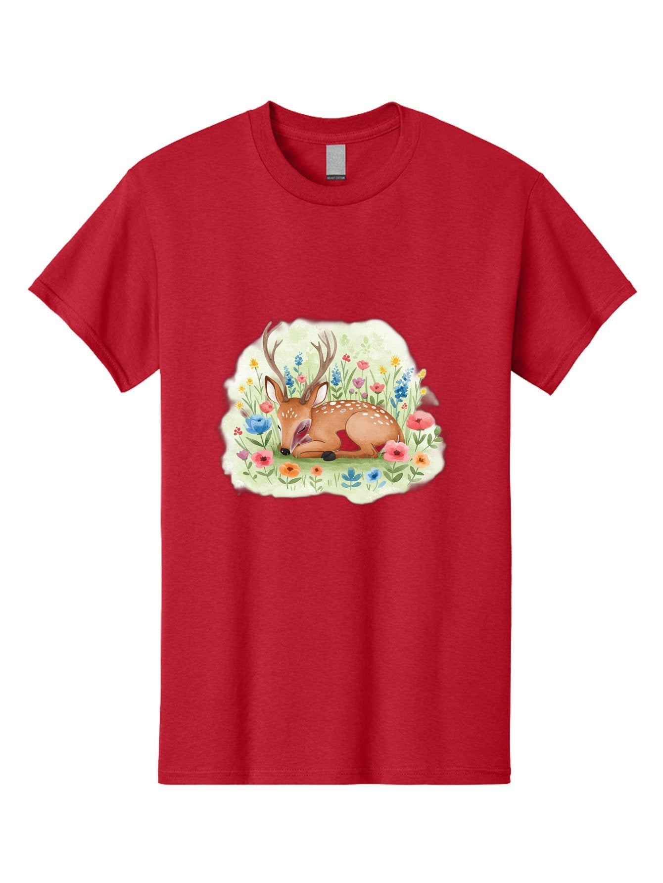 Deer-In-Wildflowers Men'S Graphic Tee, 100% Cotton, Comfortable Casual Summer Wear, Machine Washable, Vintage Camera, Old Camera, Antique Camera, Black Camera, Classic Photography, Photography Equipment, Nostalgic Device, Film Camera, Baf027