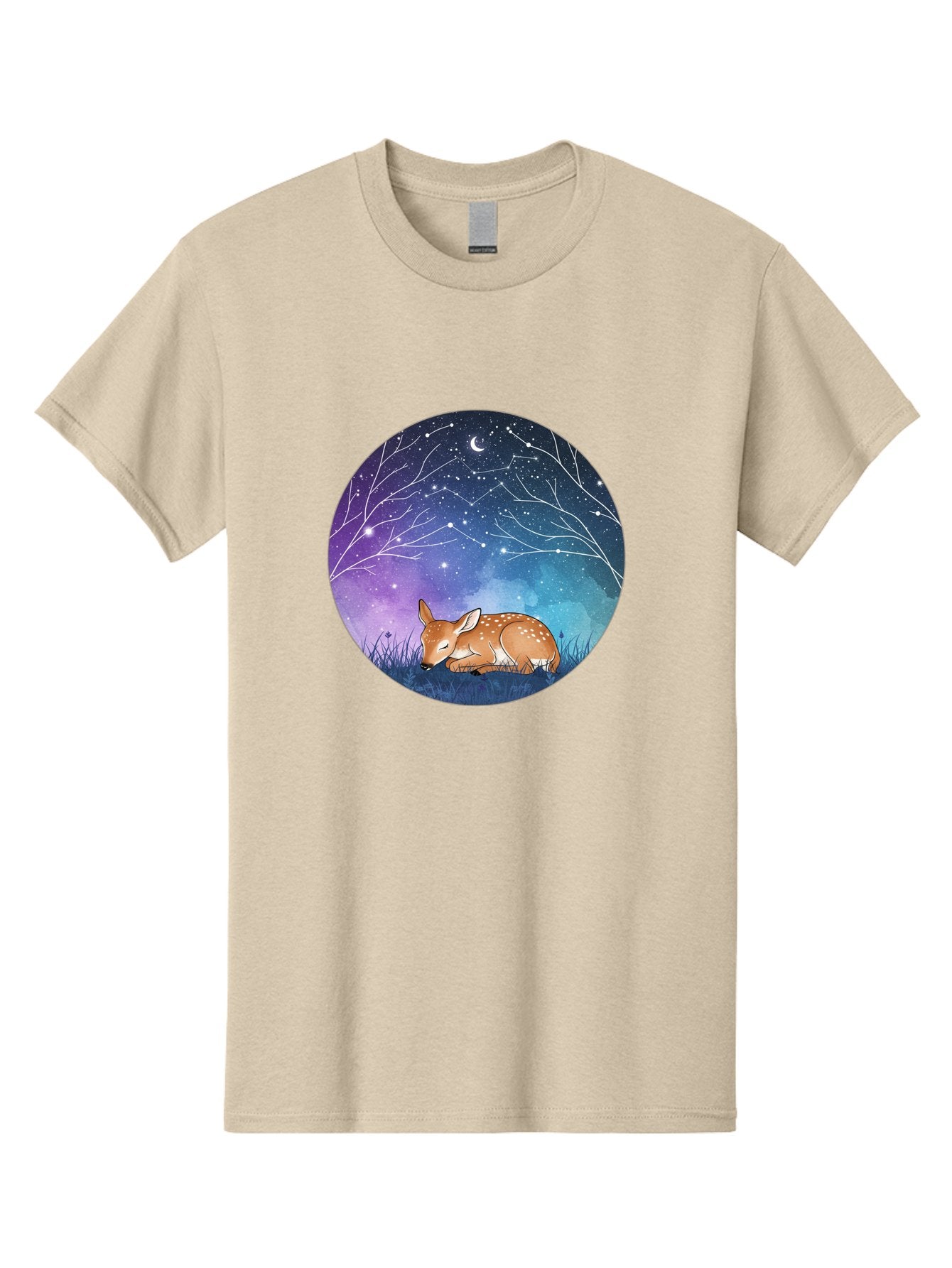 Deer-Under-Starry-Night-Sky Men'S Graphic Tee, 100% Cotton, Comfortable Casual Summer Wear, Machine Washable, Vintage Camera, Old Camera, Antique Camera, Black Camera, Classic Photography, Photography Equipment, Nostalgic Device, Film Camera, Baf030 7