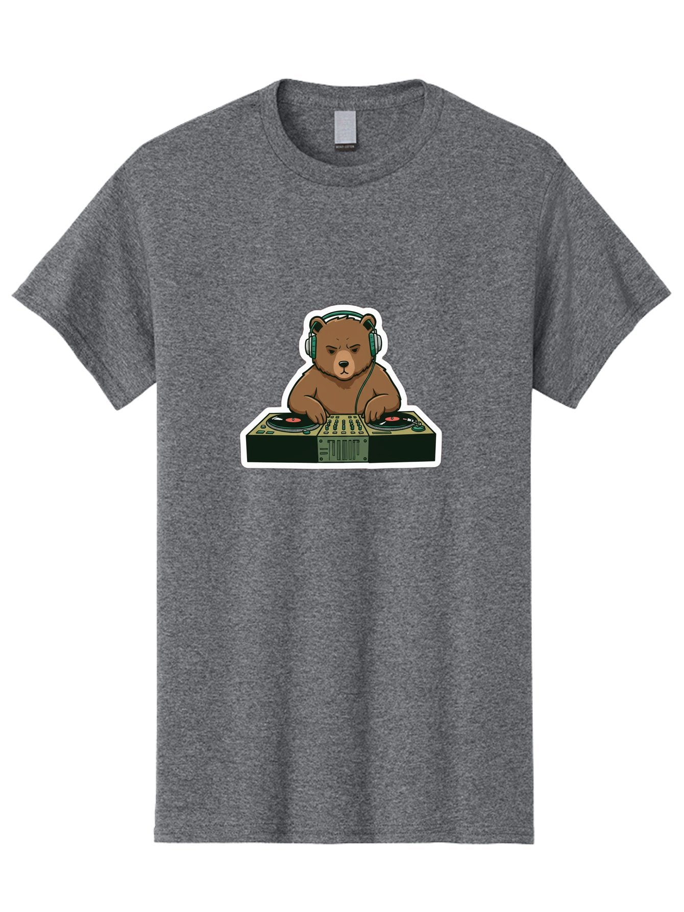 Dj-Bear-2 Men'S Graphic Tee, 100% Cotton, Comfortable Casual Summer Wear, Machine Washable, Vintage Camera, Old Camera, Antique Camera, Black Camera, Classic Photography, Photography Equipment, Nostalgic Device, Film Camera, Camera Art Baf037 11