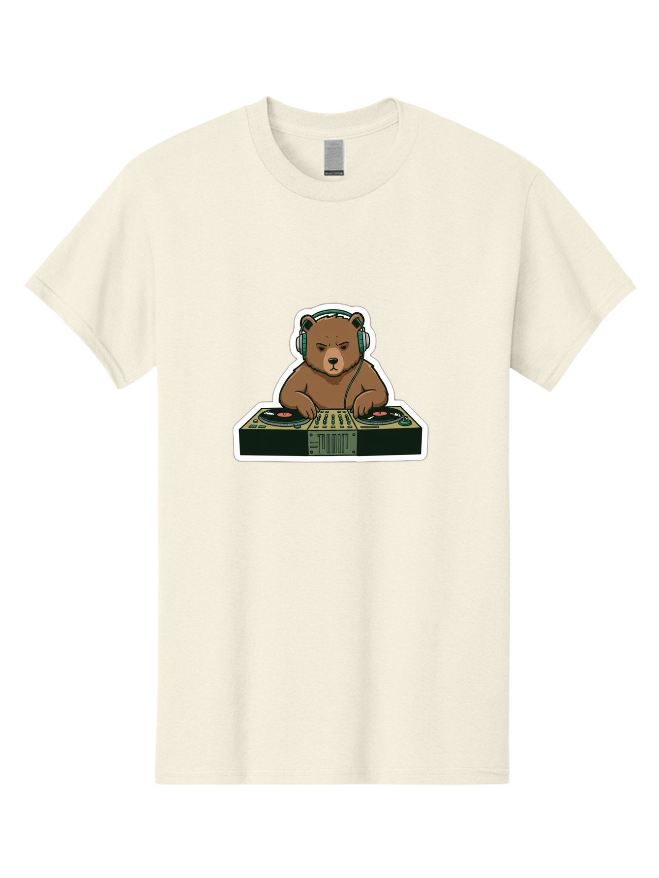 Dj-Bear-2 Men'S Graphic Tee, 100% Cotton, Comfortable Casual Summer Wear, Machine Washable, Vintage Camera, Old Camera, Antique Camera, Black Camera, Classic Photography, Photography Equipment, Nostalgic Device, Film Camera, Camera Art Baf037 13
