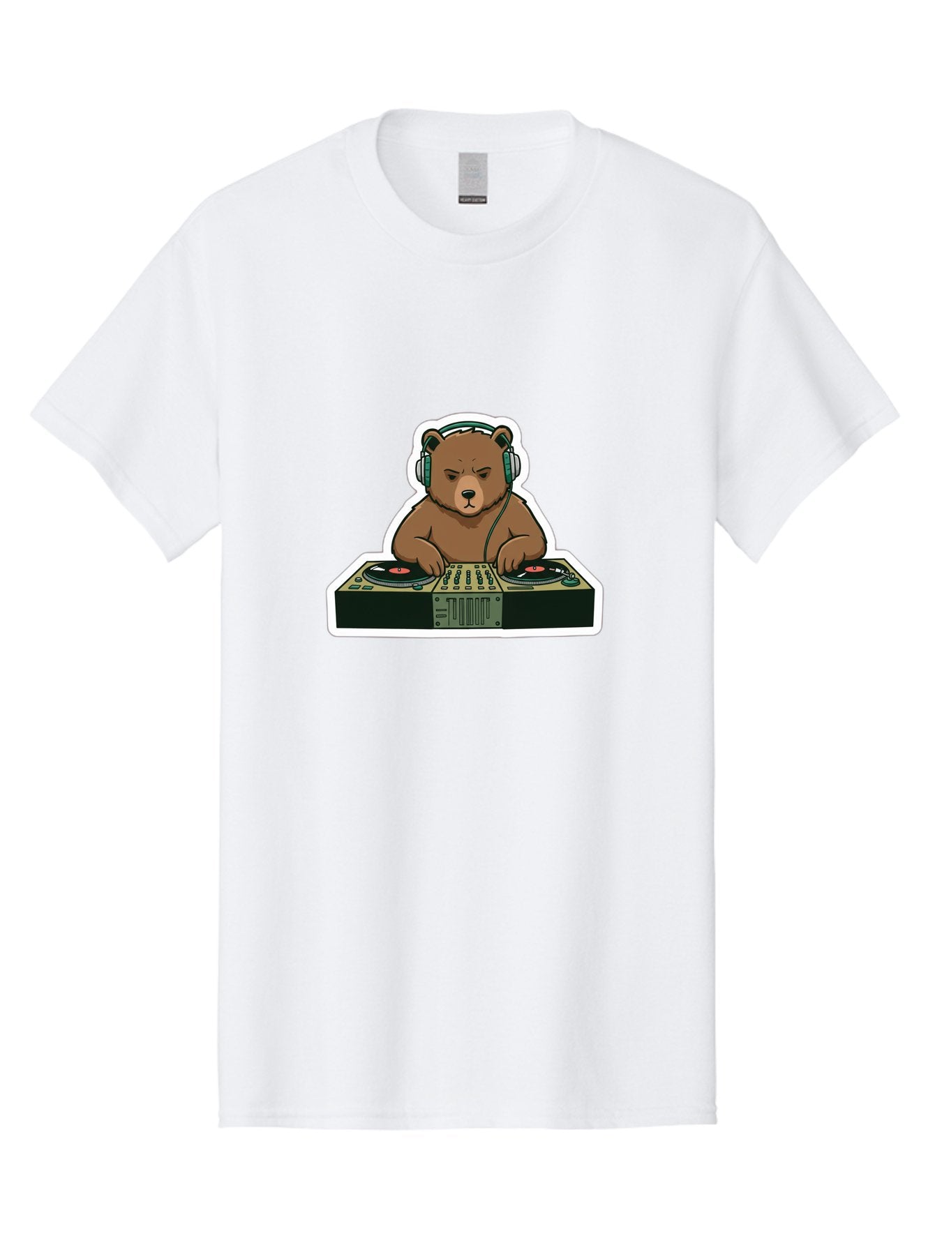 Dj-Bear-2 Men'S Graphic Tee, 100% Cotton, Comfortable Casual Summer Wear, Machine Washable, Vintage Camera, Old Camera, Antique Camera, Black Camera, Classic Photography, Photography Equipment, Nostalgic Device, Film Camera, Camera Art Baf037 7
