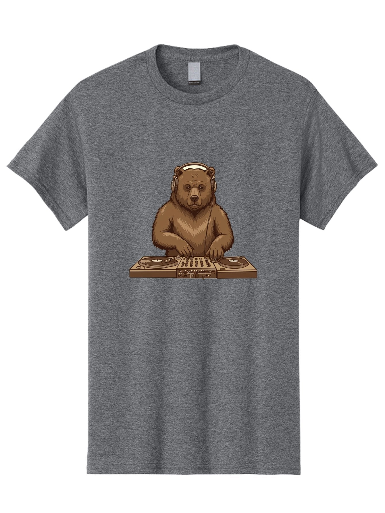 Dj-Bear-4 Men'S Graphic Tee, 100% Cotton, Comfortable Casual Summer Wear, Machine Washable, Vintage Camera, Old Camera, Antique Camera, Black Camera, Classic Photography, Photography Equipment, Nostalgic Device, Film Camera, Camera Art Baf039 8