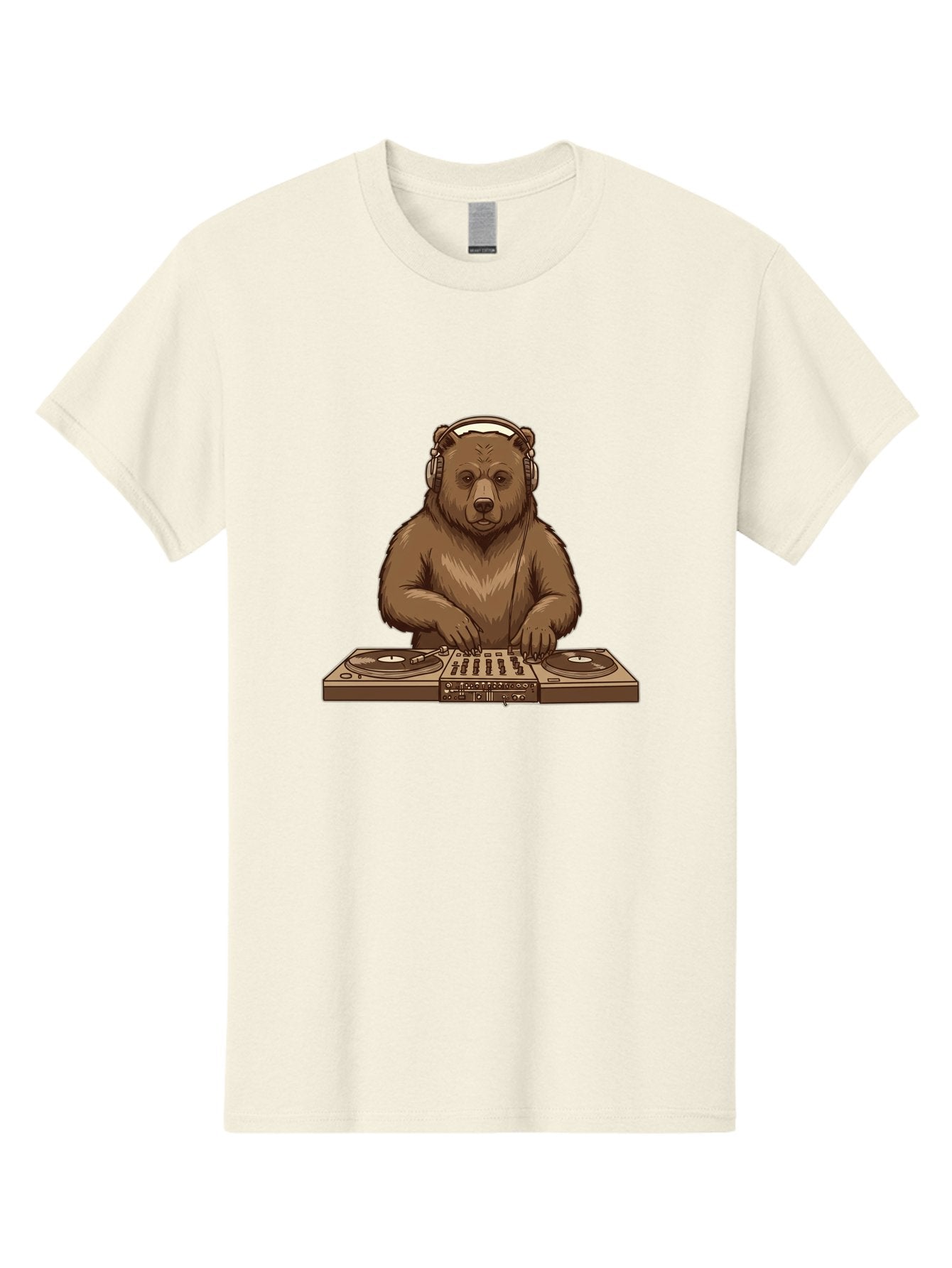 Dj-Bear-4 Men'S Graphic Tee, 100% Cotton, Comfortable Casual Summer Wear, Machine Washable, Vintage Camera, Old Camera, Antique Camera, Black Camera, Classic Photography, Photography Equipment, Nostalgic Device, Film Camera, Camera Art Baf039 3