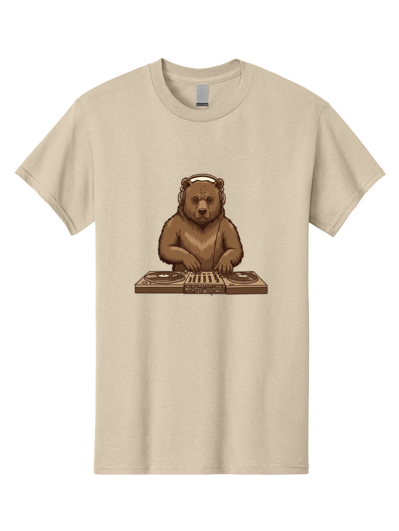 Dj-Bear-4 Men'S Graphic Tee, 100% Cotton, Comfortable Casual Summer Wear, Machine Washable, Vintage Camera, Old Camera, Antique Camera, Black Camera, Classic Photography, Photography Equipment, Nostalgic Device, Film Camera, Camera Art Baf039 11