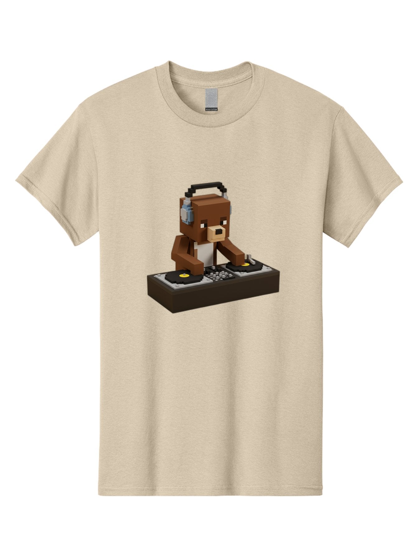 Dj-Bear-5 Men'S Graphic Tee, 100% Cotton, Comfortable Casual Summer Wear, Machine Washable, Vintage Camera, Old Camera, Antique Camera, Black Camera, Classic Photography, Photography Equipment, Nostalgic Device, Film Camera, Camera Art Baf040 5