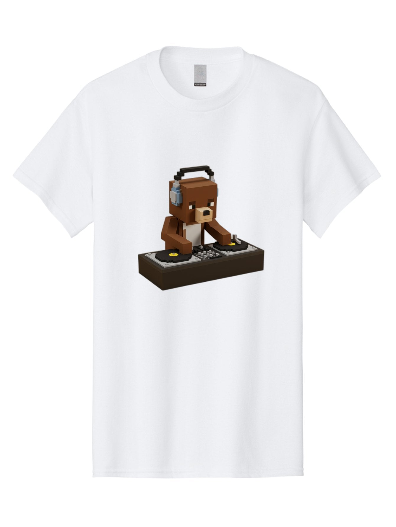Dj-Bear-5 Men'S Graphic Tee, 100% Cotton, Comfortable Casual Summer Wear, Machine Washable, Vintage Camera, Old Camera, Antique Camera, Black Camera, Classic Photography, Photography Equipment, Nostalgic Device, Film Camera, Camera Art Baf040 15