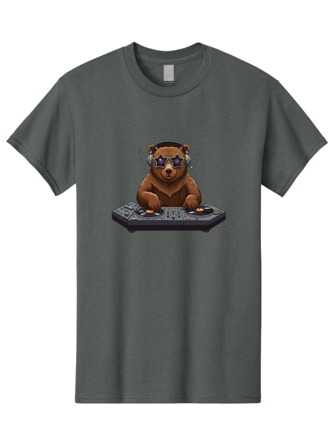Dj-Bear-6 Men'S Graphic Tee, 100% Cotton, Comfortable Casual Summer Wear, Machine Washable, Vintage Camera, Old Camera, Antique Camera, Black Camera, Classic Photography, Photography Equipment, Nostalgic Device, Film Camera, Camera Art Baf041 3