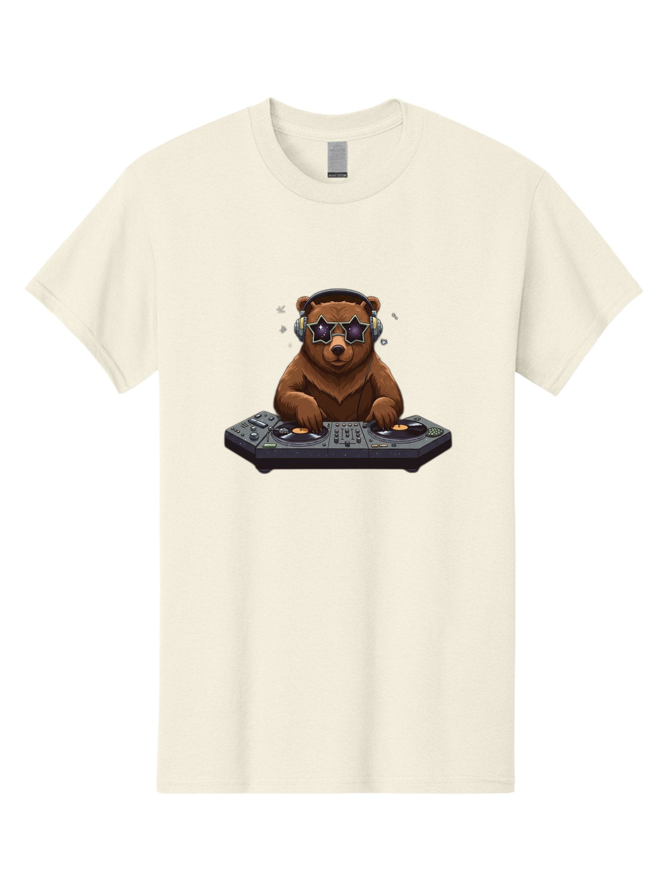 Dj-Bear-6 Men'S Graphic Tee, 100% Cotton, Comfortable Casual Summer Wear, Machine Washable, Vintage Camera, Old Camera, Antique Camera, Black Camera, Classic Photography, Photography Equipment, Nostalgic Device, Film Camera, Camera Art Baf041