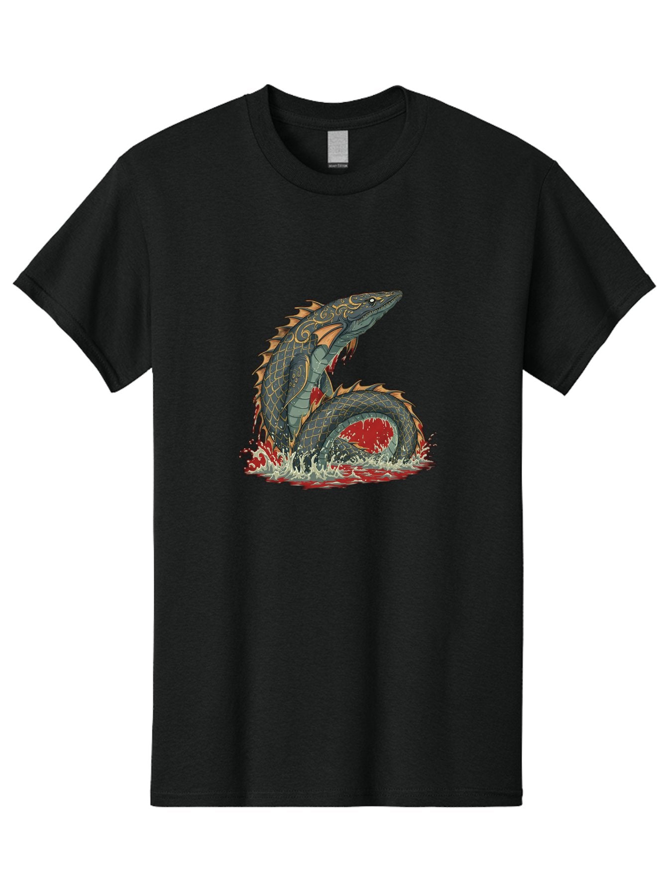 Dragon-Fish Men'S Graphic Tee, 100% Cotton, Comfortable Casual Summer Wear, Machine Washable, Vintage Camera, Old Camera, Antique Camera, Black Camera, Classic Photography, Photography Equipment, Nostalgic Device, Film Camera, Camera Art Baf044 5