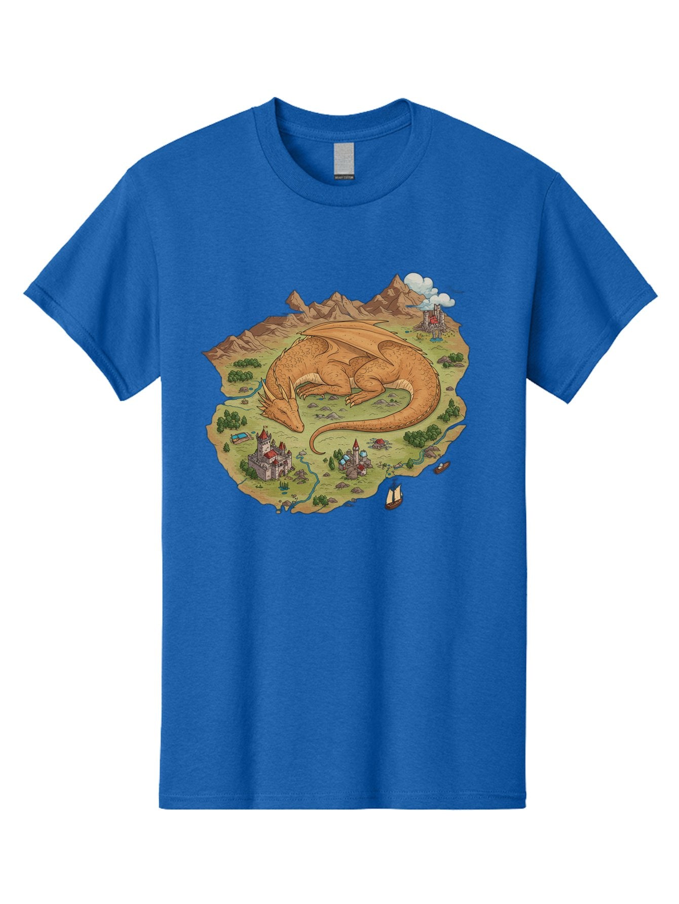 Dragon-Landscape Men'S Graphic Tee, 100% Cotton, Comfortable Casual Summer Wear, Machine Washable, Vintage Camera, Old Camera, Antique Camera, Black Camera, Classic Photography, Photography Equipment, Nostalgic Device, Film Camera, Camera Art Baf045 6